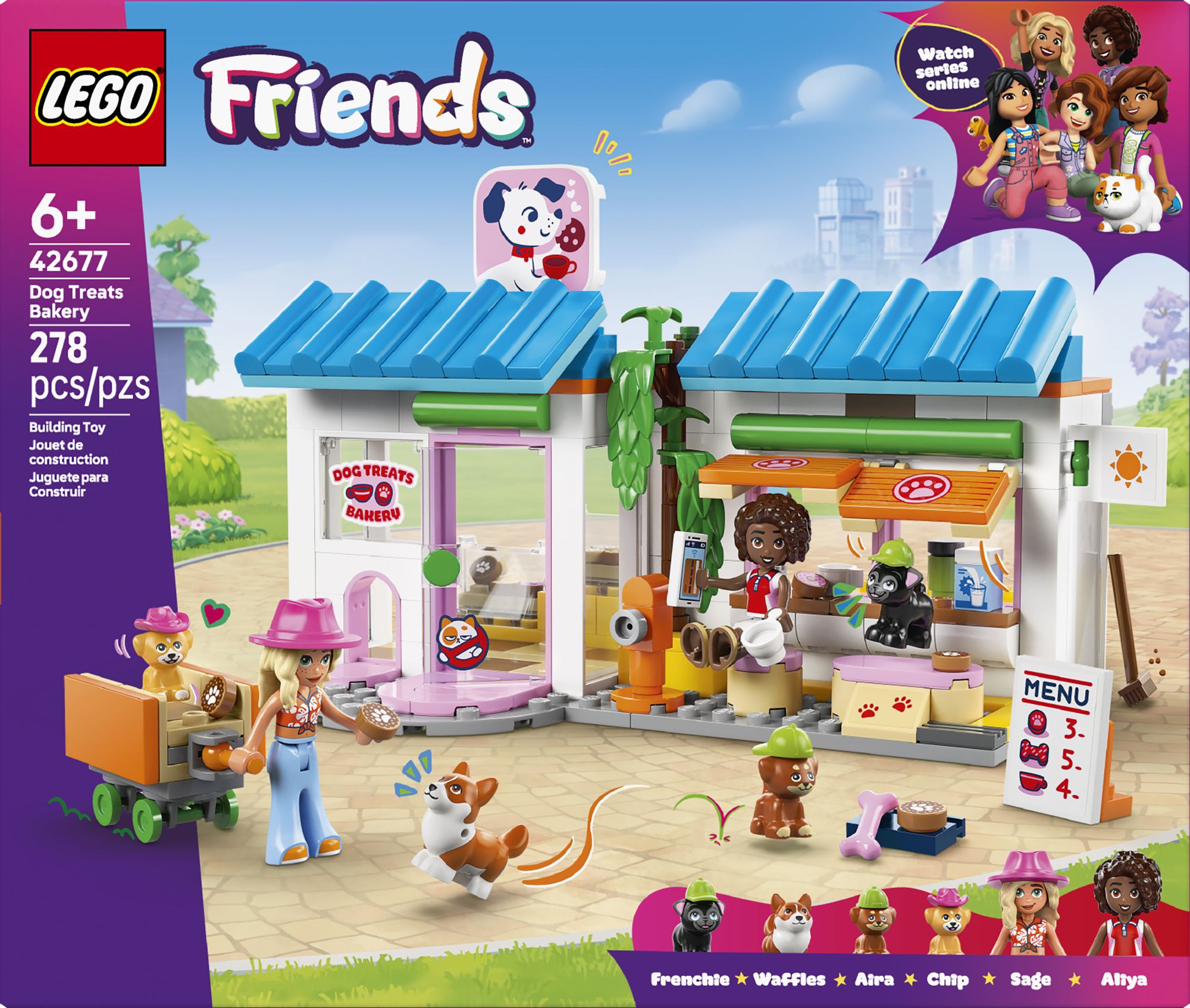 LEGO Friends Dog Treats Bakery 42677