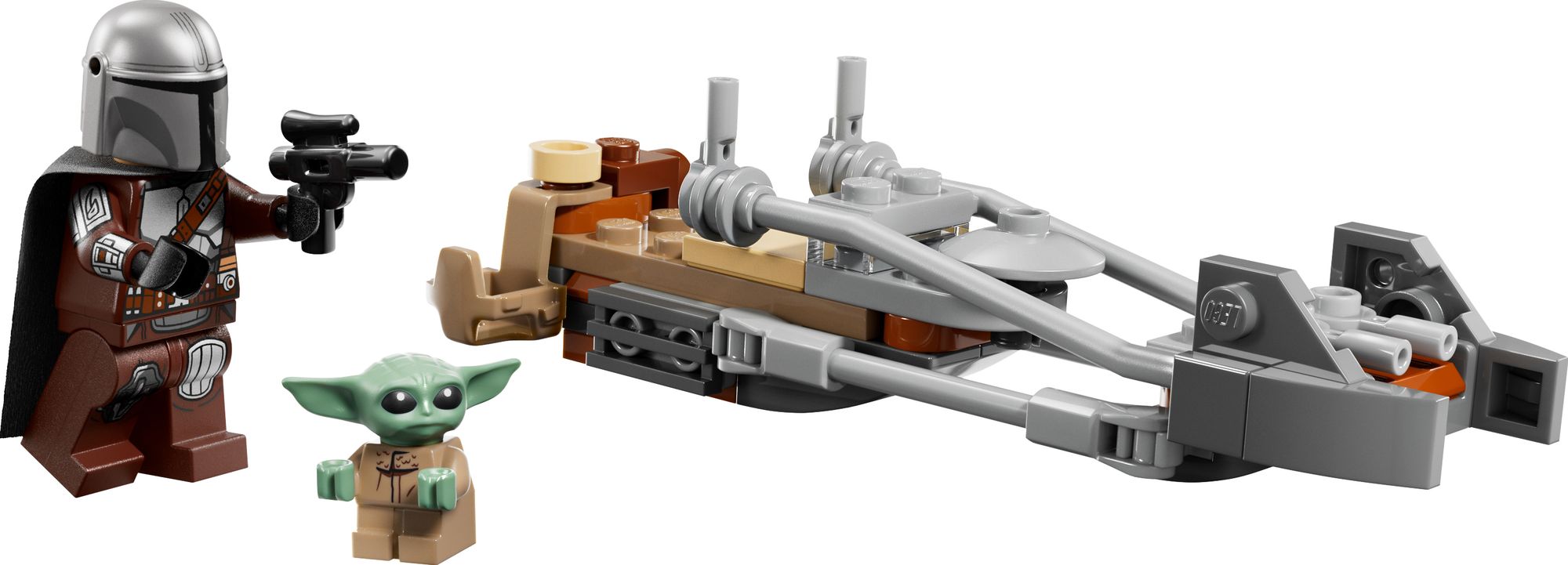 LEGO Star Wars The Mandalorian & Grogu's Speeder Bike - 75436