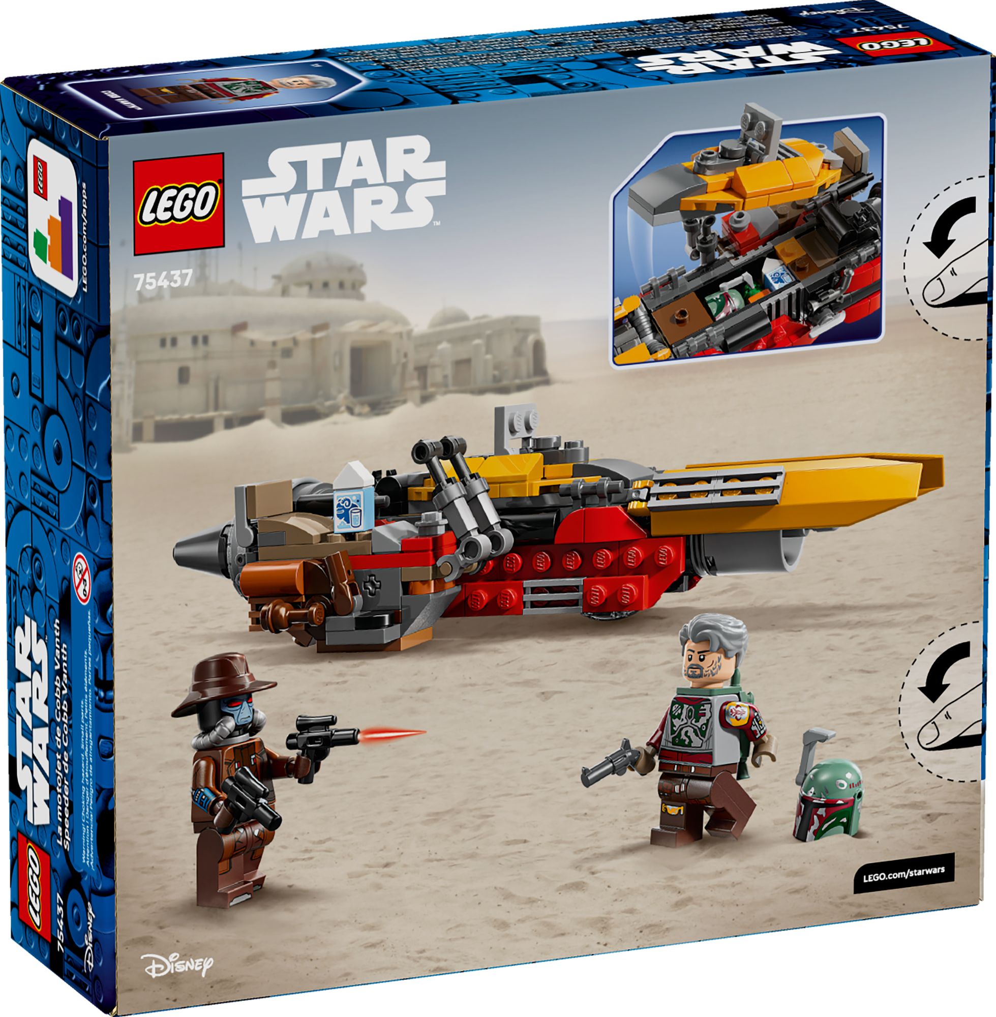 LEGO Star Wars Cobb Vanth's Speeder 75437