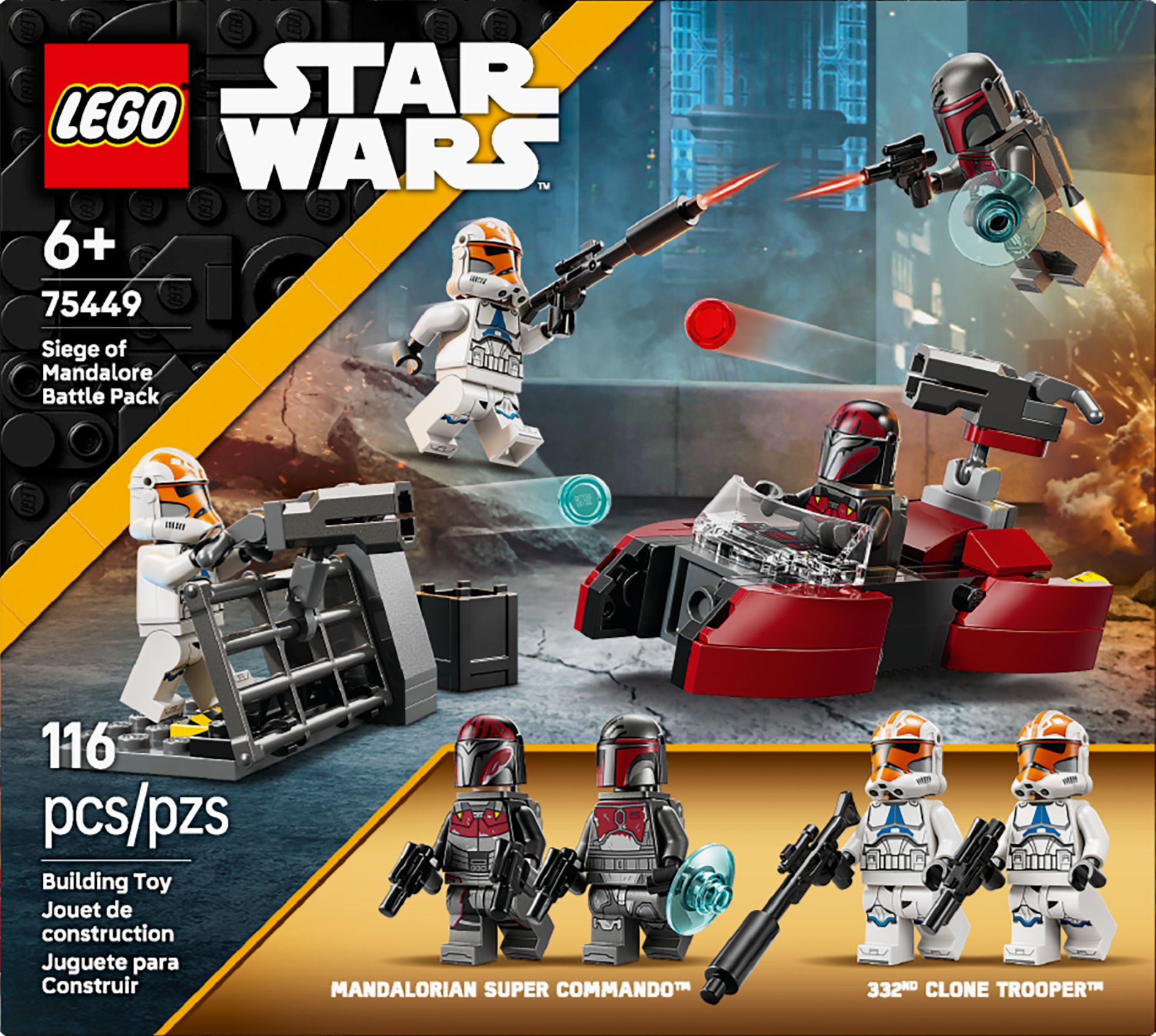 LEGO Star Wars Siege of Mandalore Battle Pack 75449