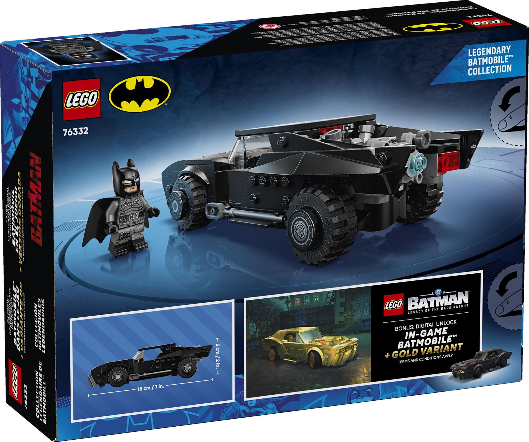 LEGO Super Heroes DC The Batman™ Batmobile™ 76332