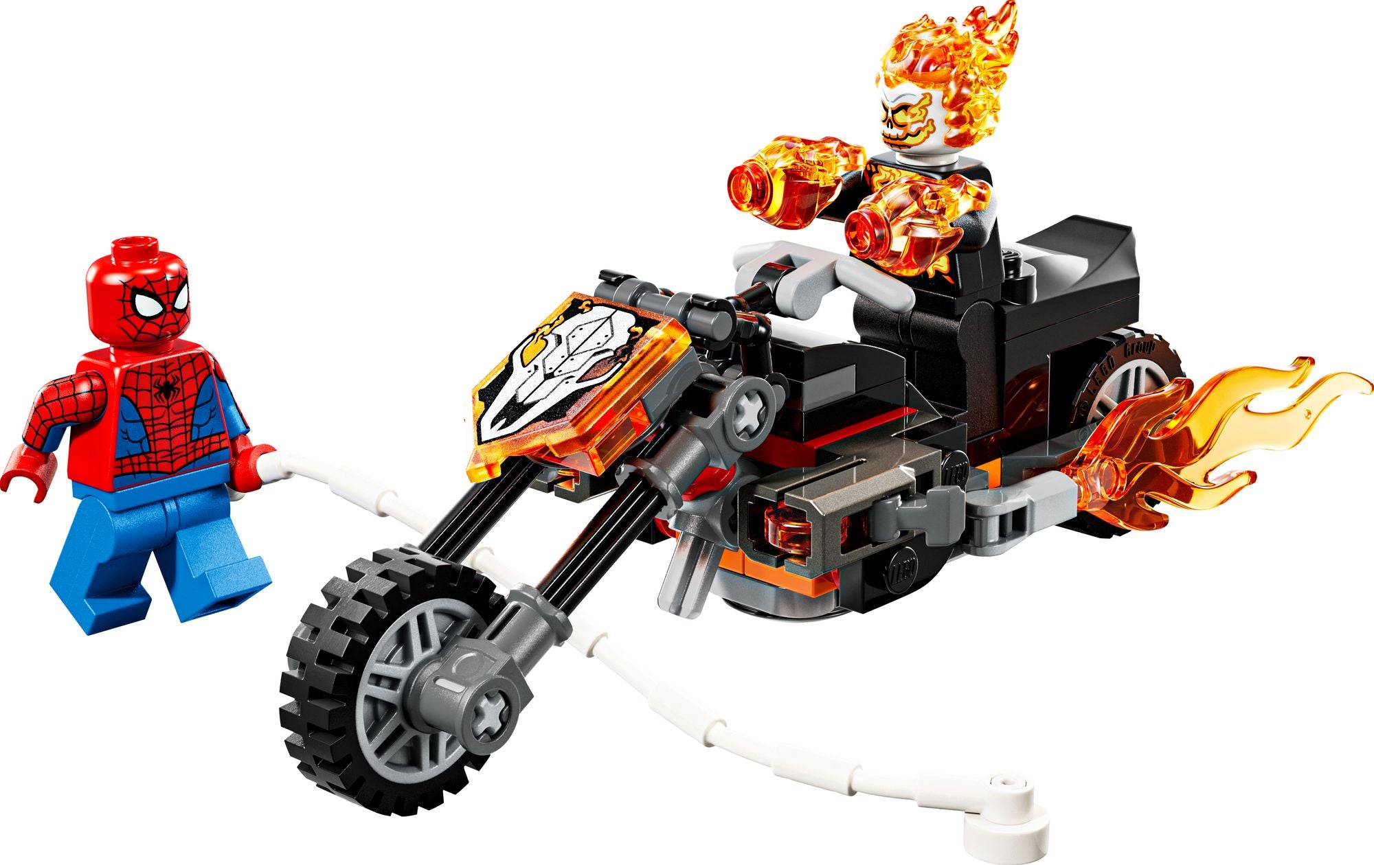 LEGO Super Heroes Marvel Spider-Man vs. Ghost Rider Motorcycle 76335