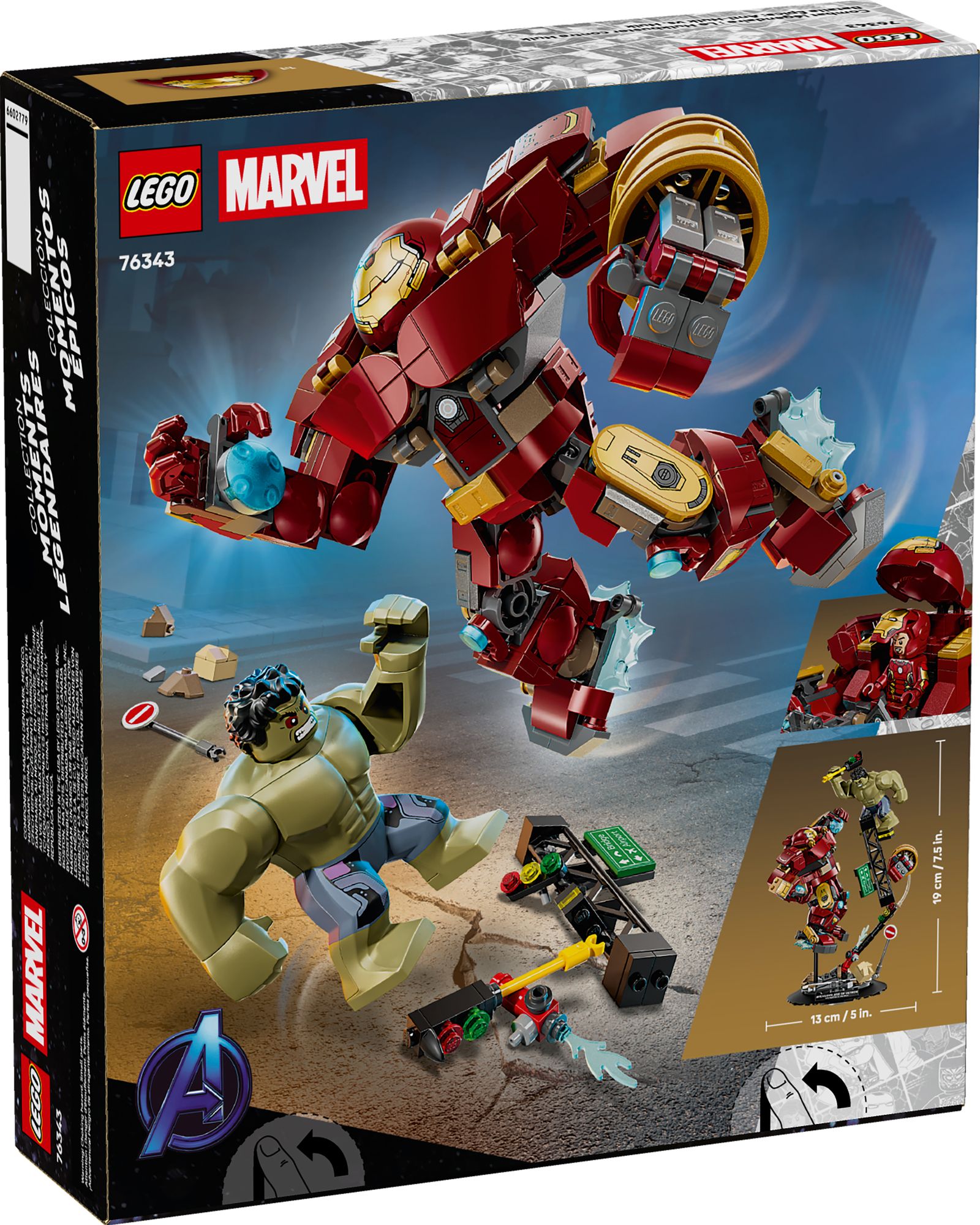 LEGO Super Heroes Marvel Epic Battle: Hulkbuster vs. The Hulk 76343