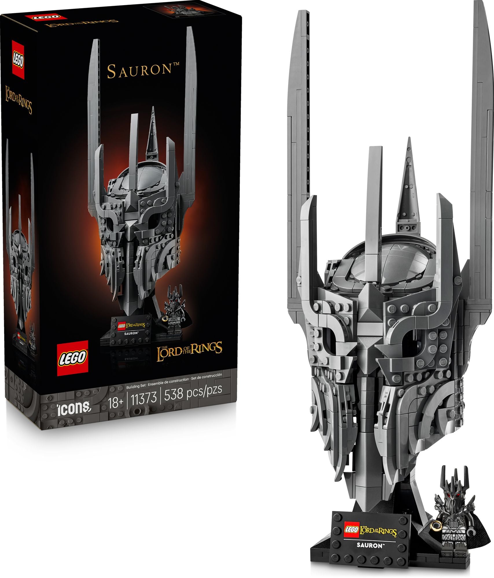 LEGO Icons The Lord of the Rings: Sauron's Helmet 11373