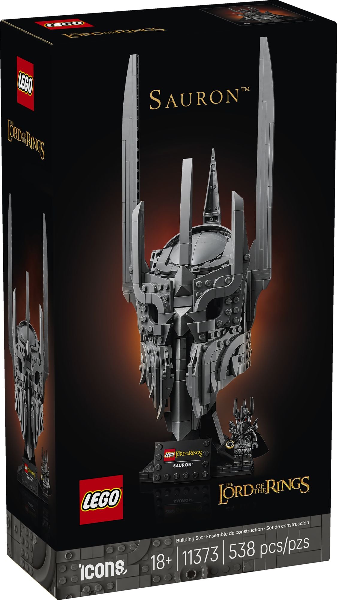 LEGO Icons The Lord of the Rings: Sauron's Helmet 11373