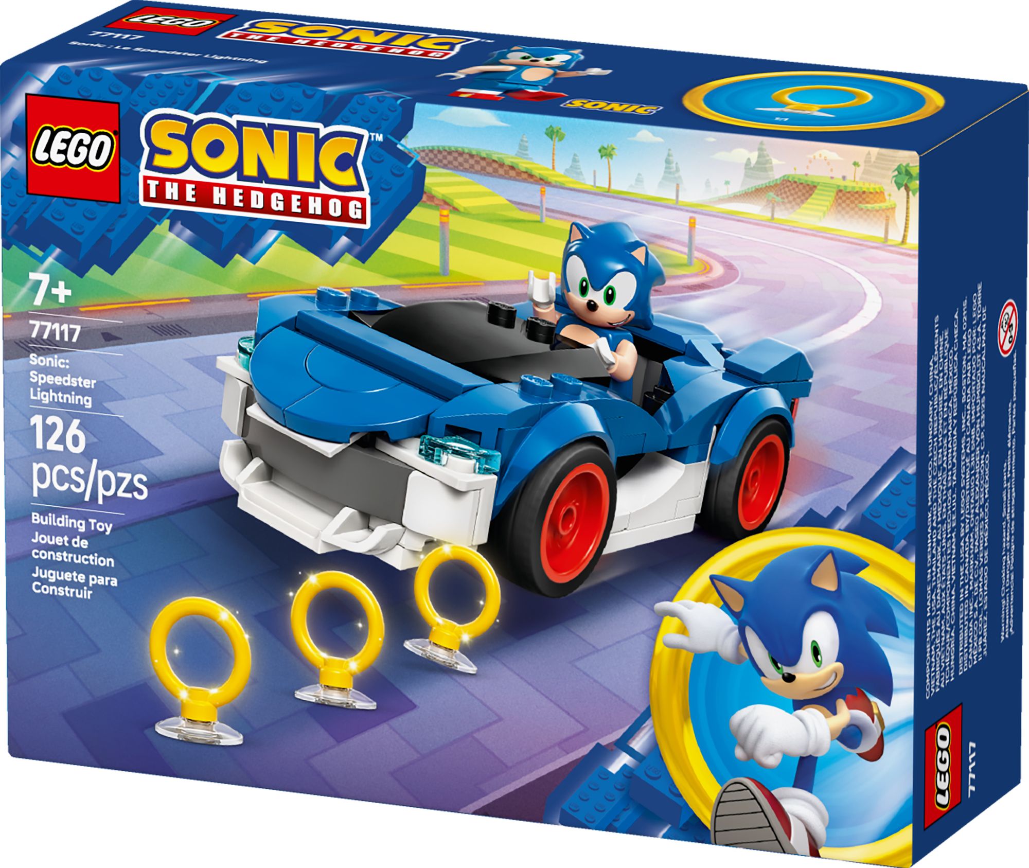 LEGO Sonic Sonic: Speedster Lightning 77117