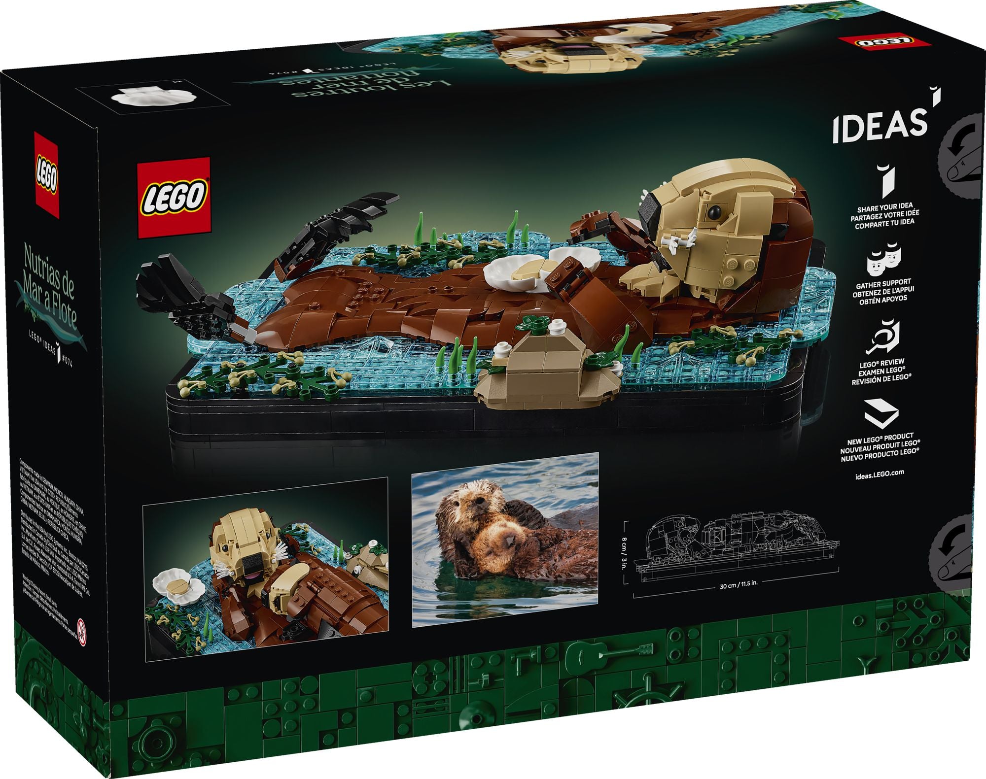 LEGO Ideas Floating Sea Otters 21366