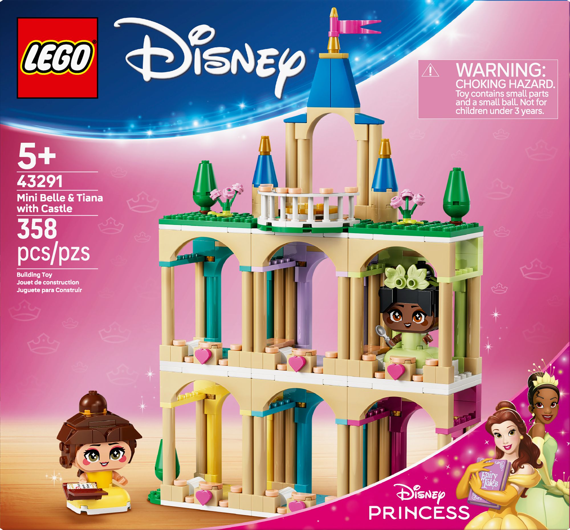 LEGO Disney Mini Belle & Tiana with Castle 43291