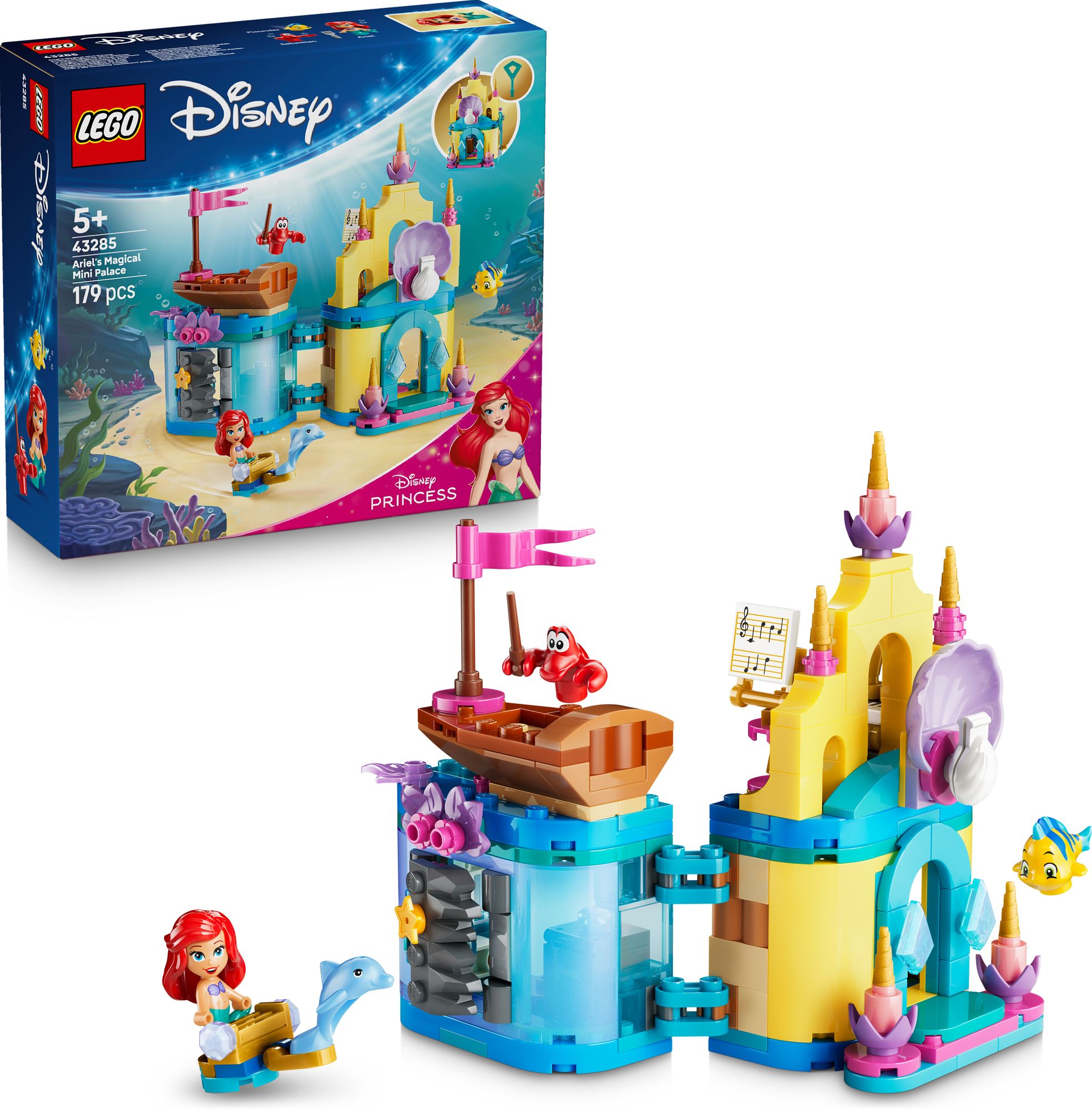 LEGO Disney Ariel's Magical Mini Palace 43285