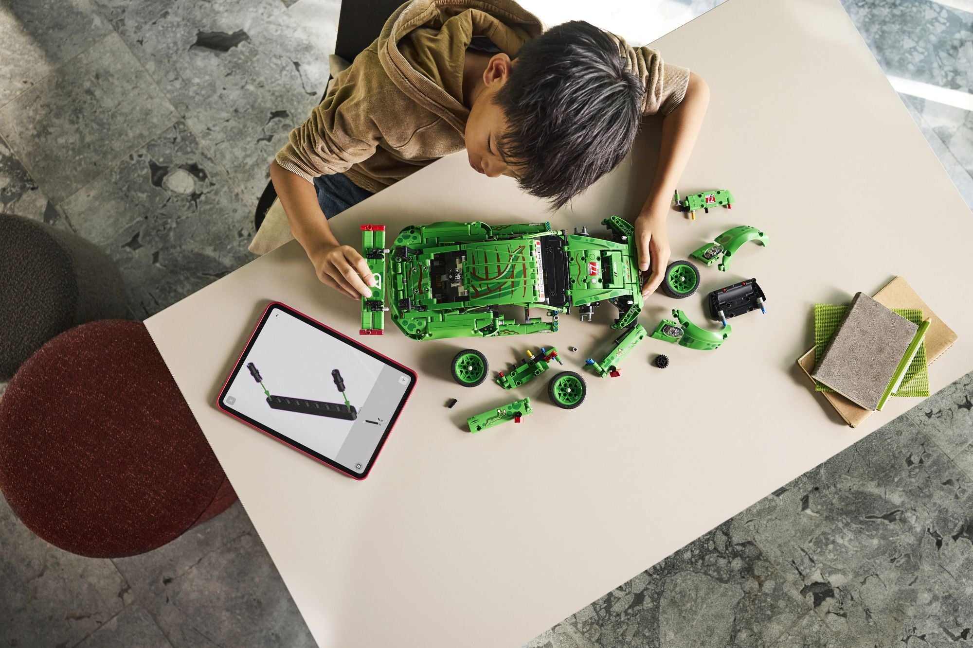 LEGO Technic Porsche 911 GT3 R REXY AO Racing Car 42224