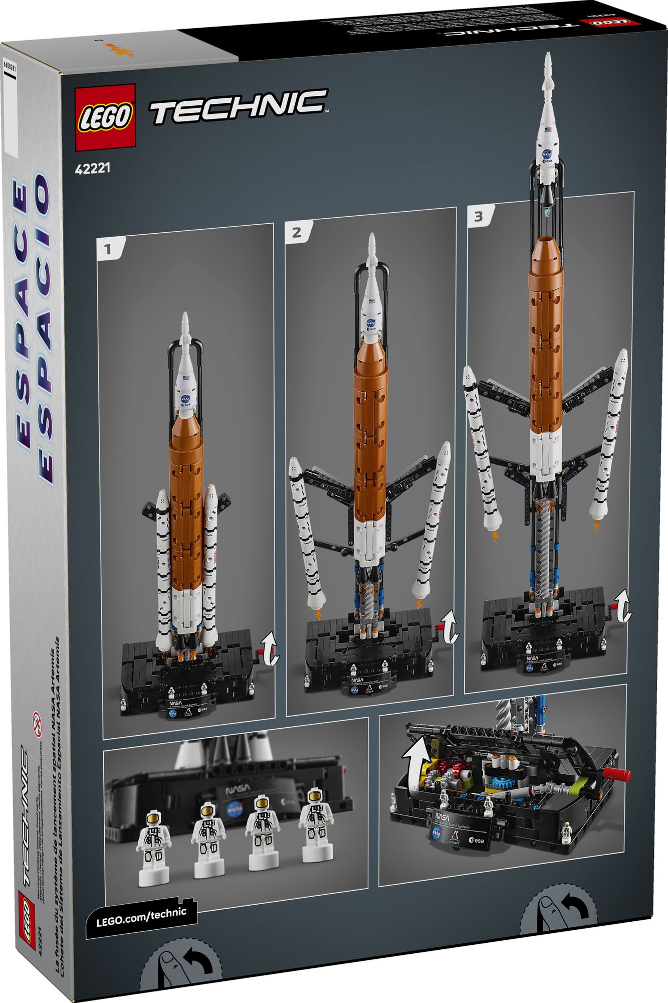 LEGO Technic NASA Artemis Space Launch System Rocket 42221