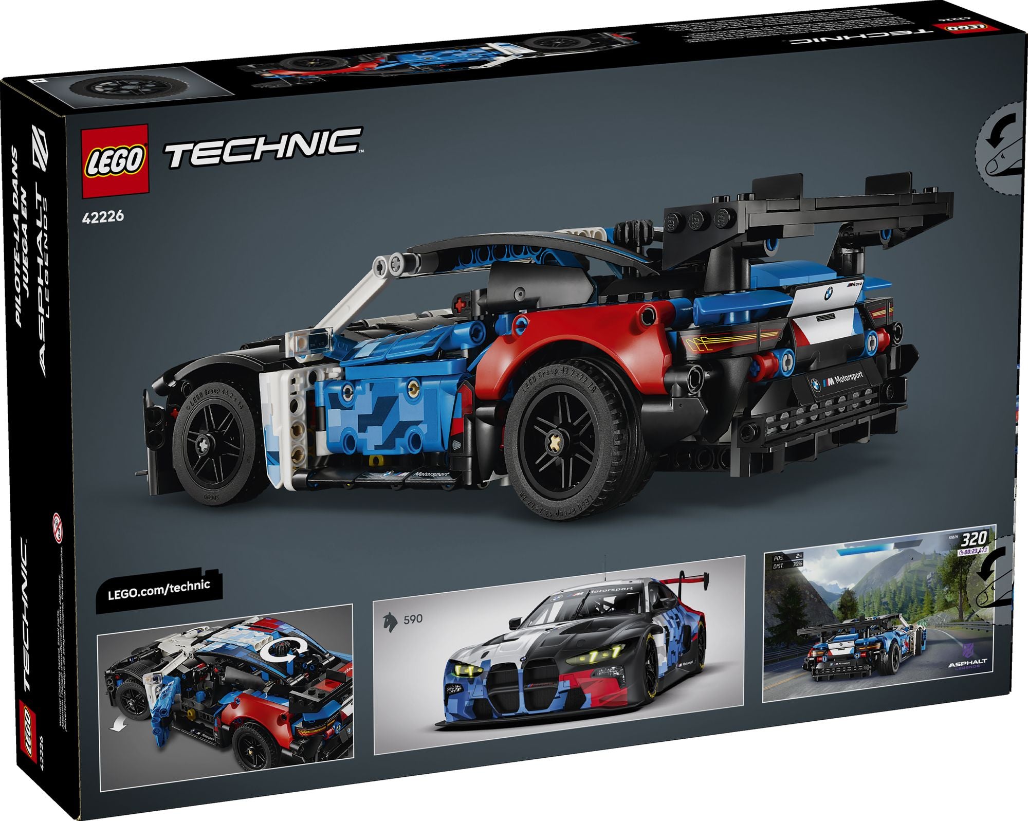 LEGO Technic BMW M4 GT3 EVO Race Car 42226
