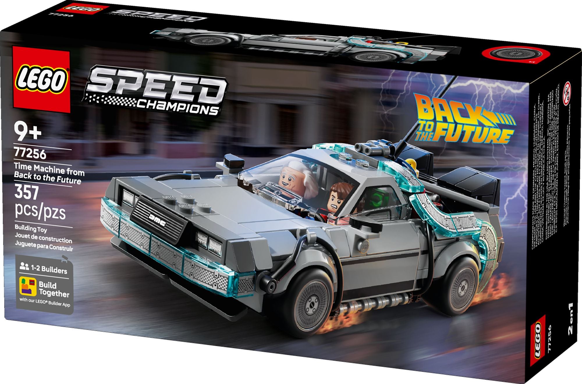 LEGO Speed Champions Time Machine from Back to the Future 77256