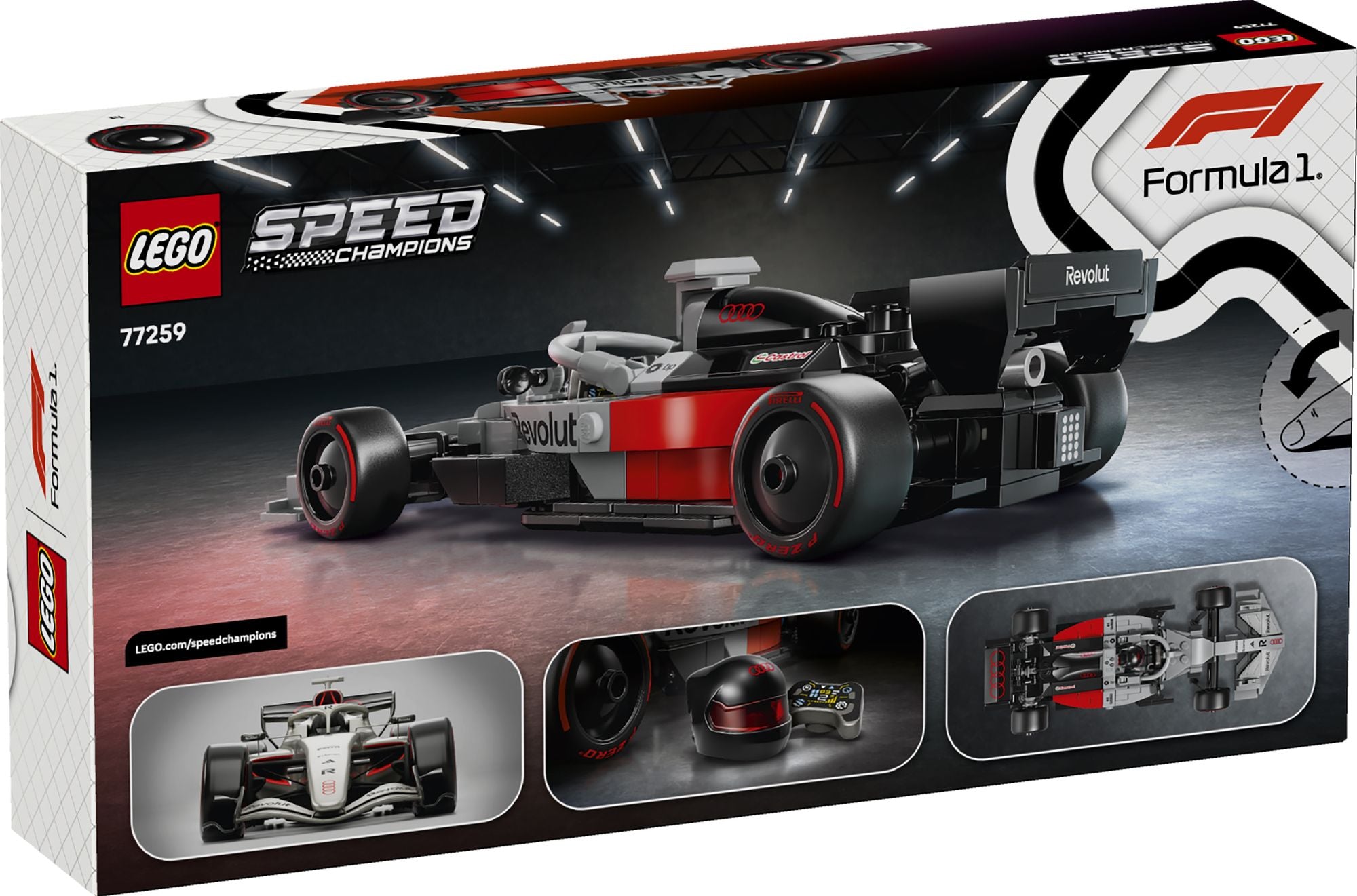 LEGO Speed Champions Audi Revolut F1® Team R26 Race Car 77259