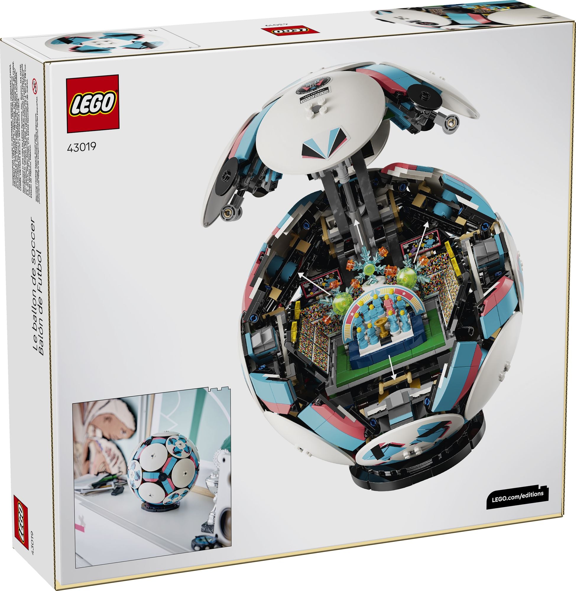 LEGO Editions Sports Soccer Ball 43019