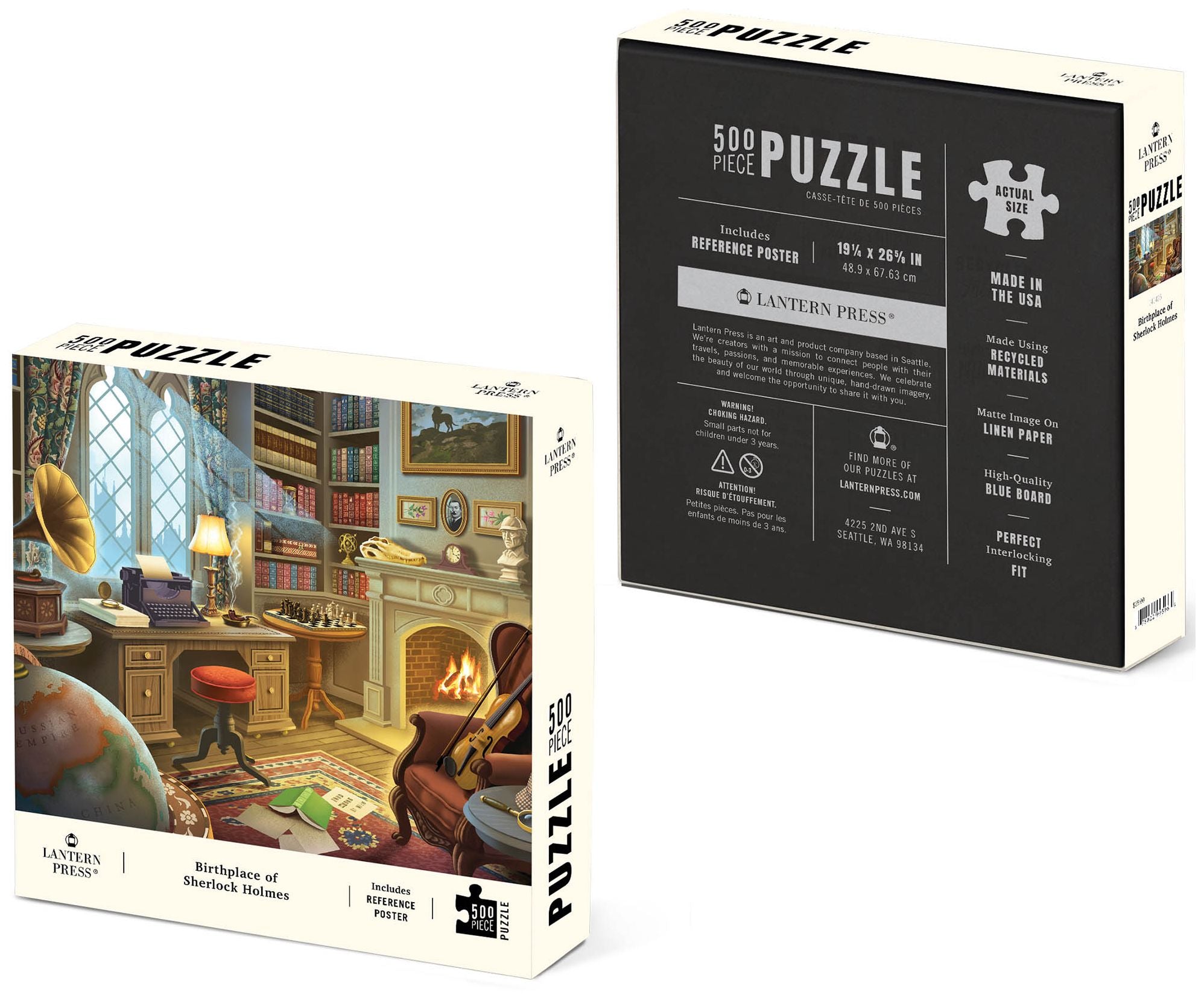 500 Dark Academia: Birthplace of Sherlock Holmes Puzzle