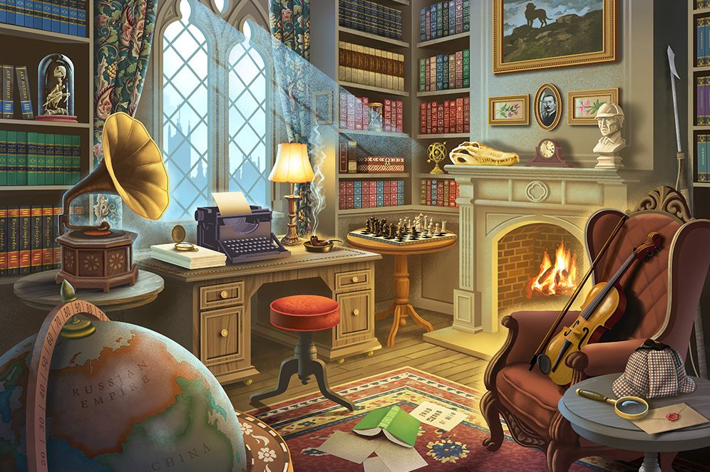 500 Dark Academia: Birthplace of Sherlock Holmes Puzzle