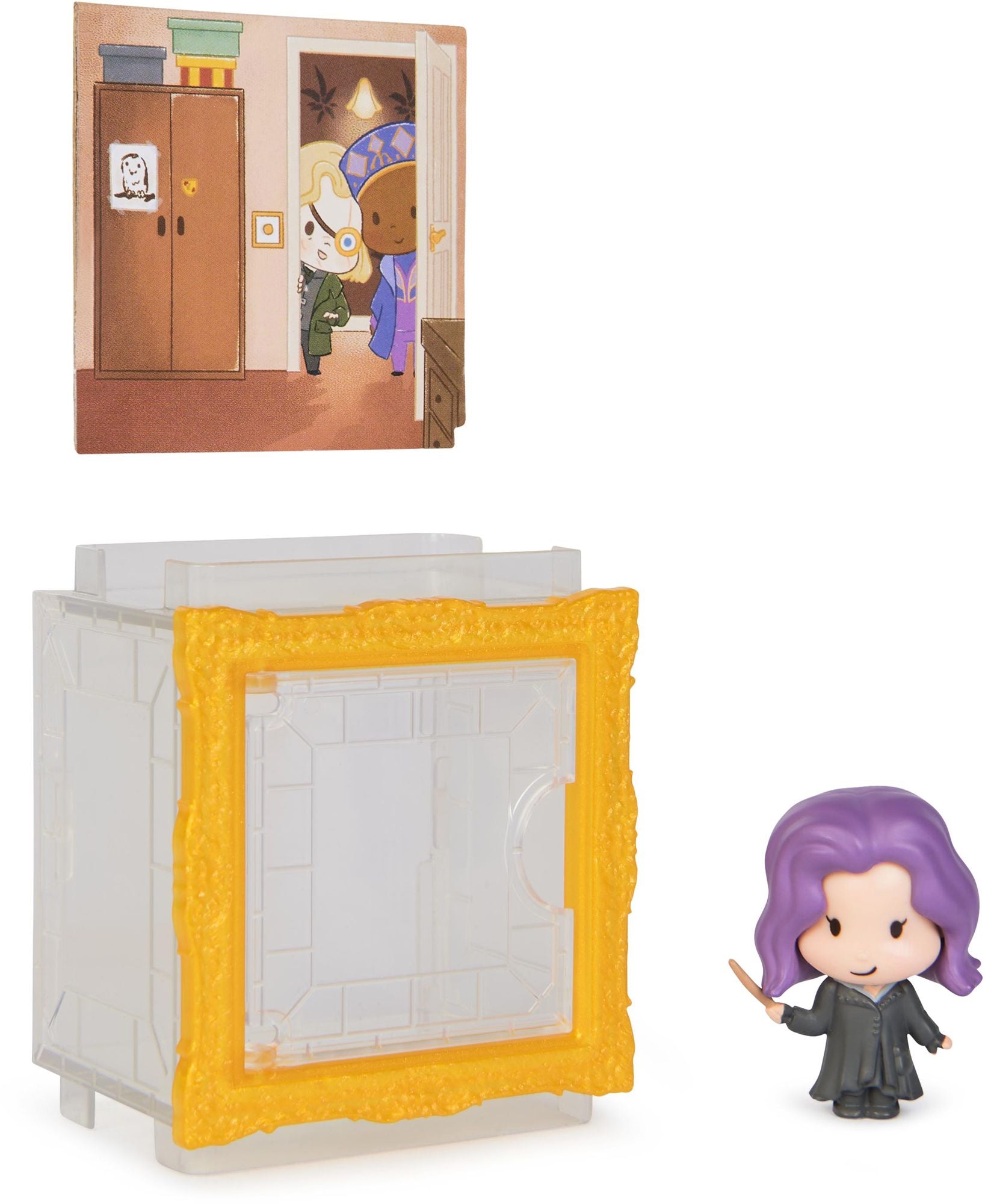 Wizarding World Harry Potter, Micro Magical Moments Year 5 Surprise Blind Box Figure & Display Case (Styles May Vary)