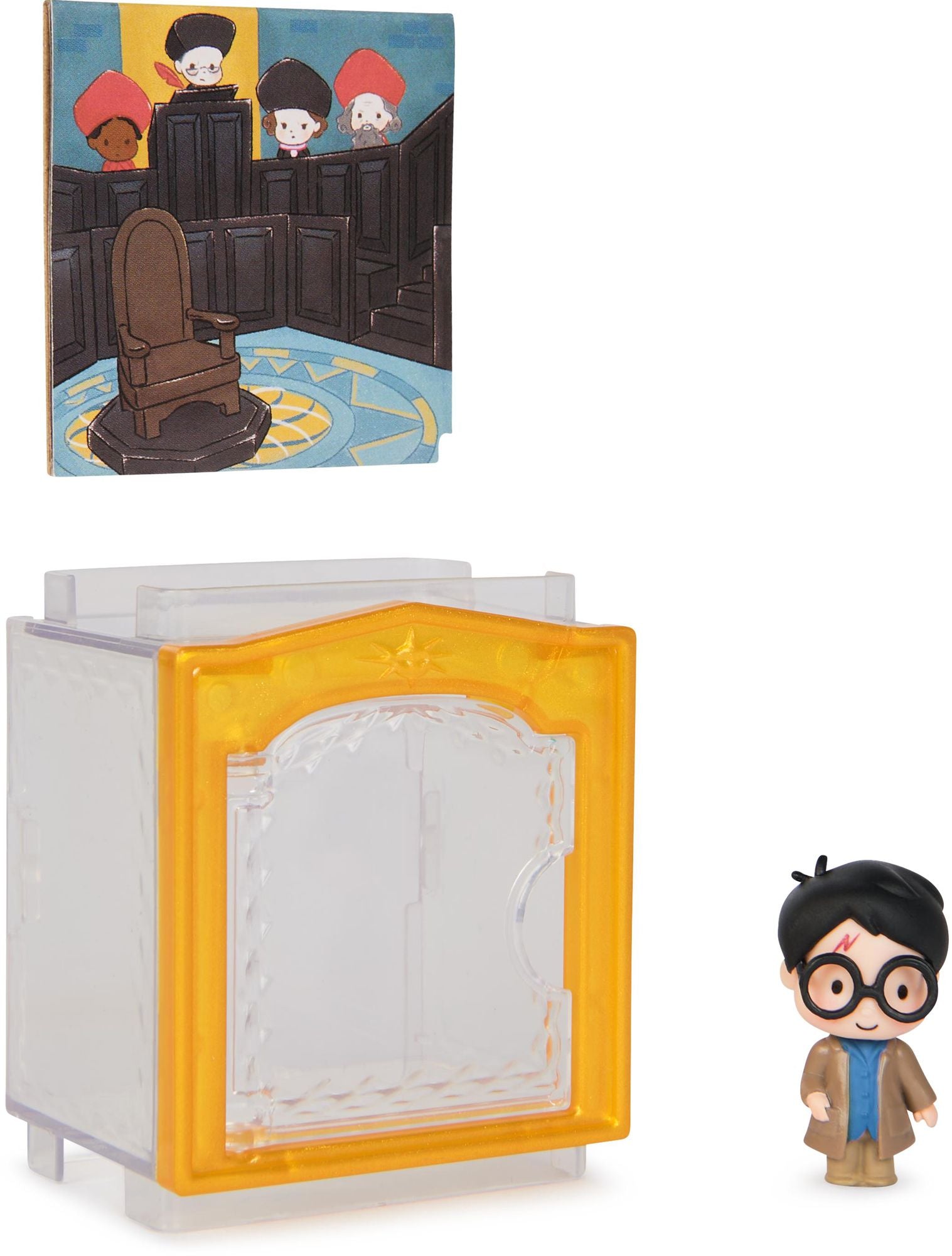 Wizarding World Harry Potter, Micro Magical Moments Year 5 Surprise Blind Box Figure & Display Case (Styles May Vary)