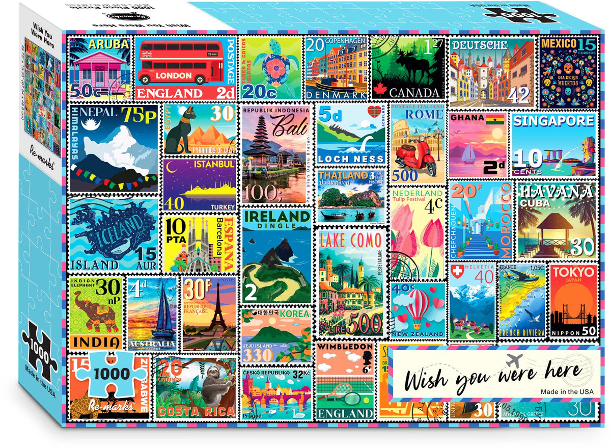 1000 Piece Puzzle Wish You Were Here