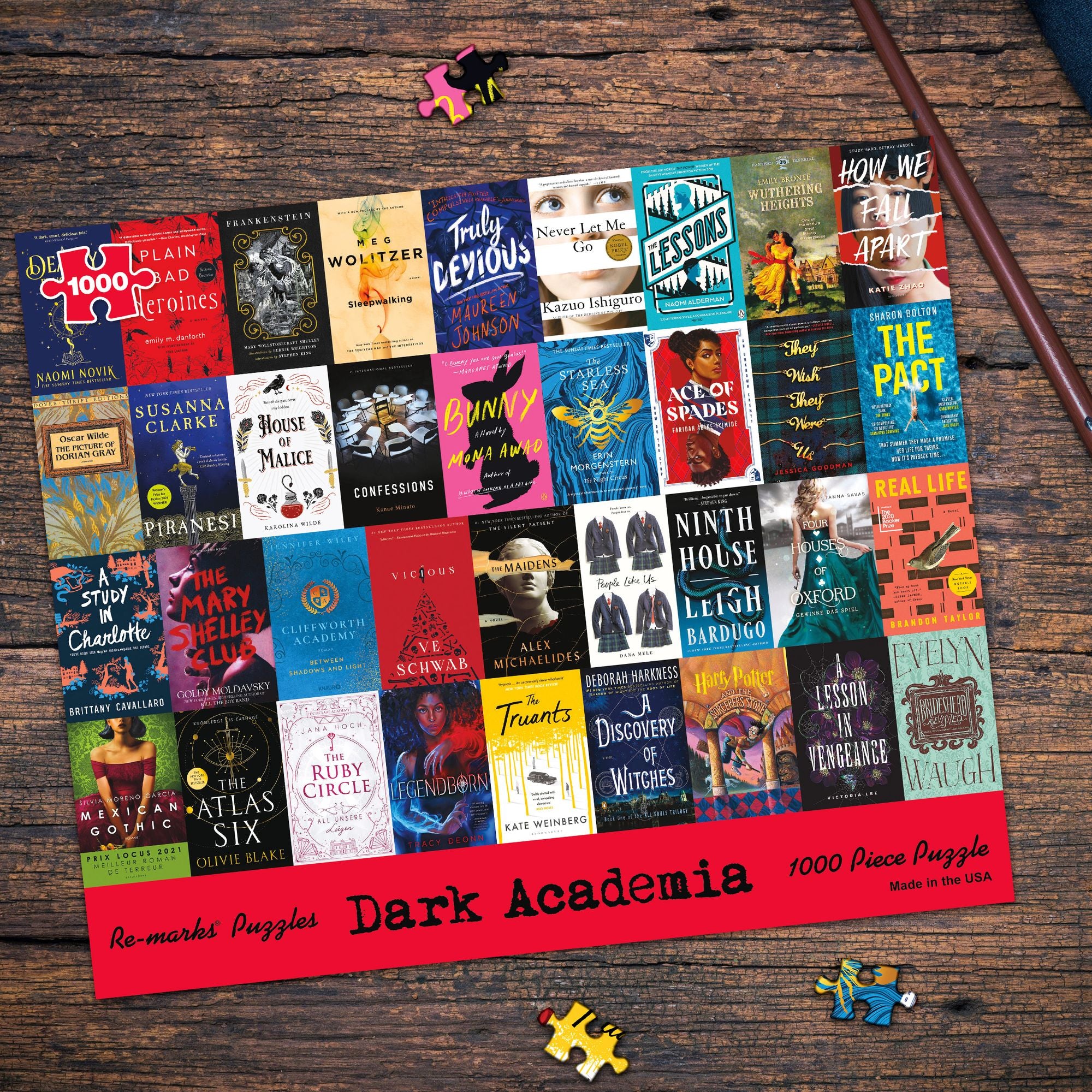 Dark Academia 1000-Piece Jigsaw Puzzle