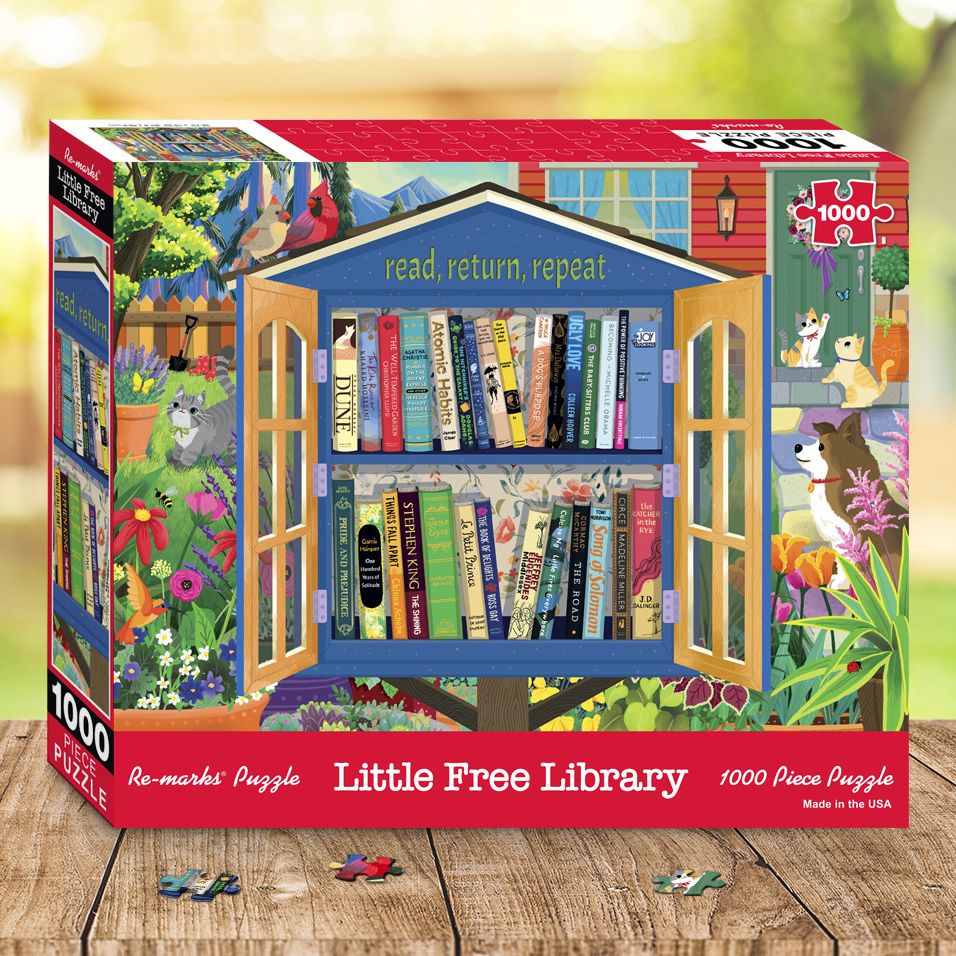 Little Free Library 1000-Piece Jigsaw Puzzle