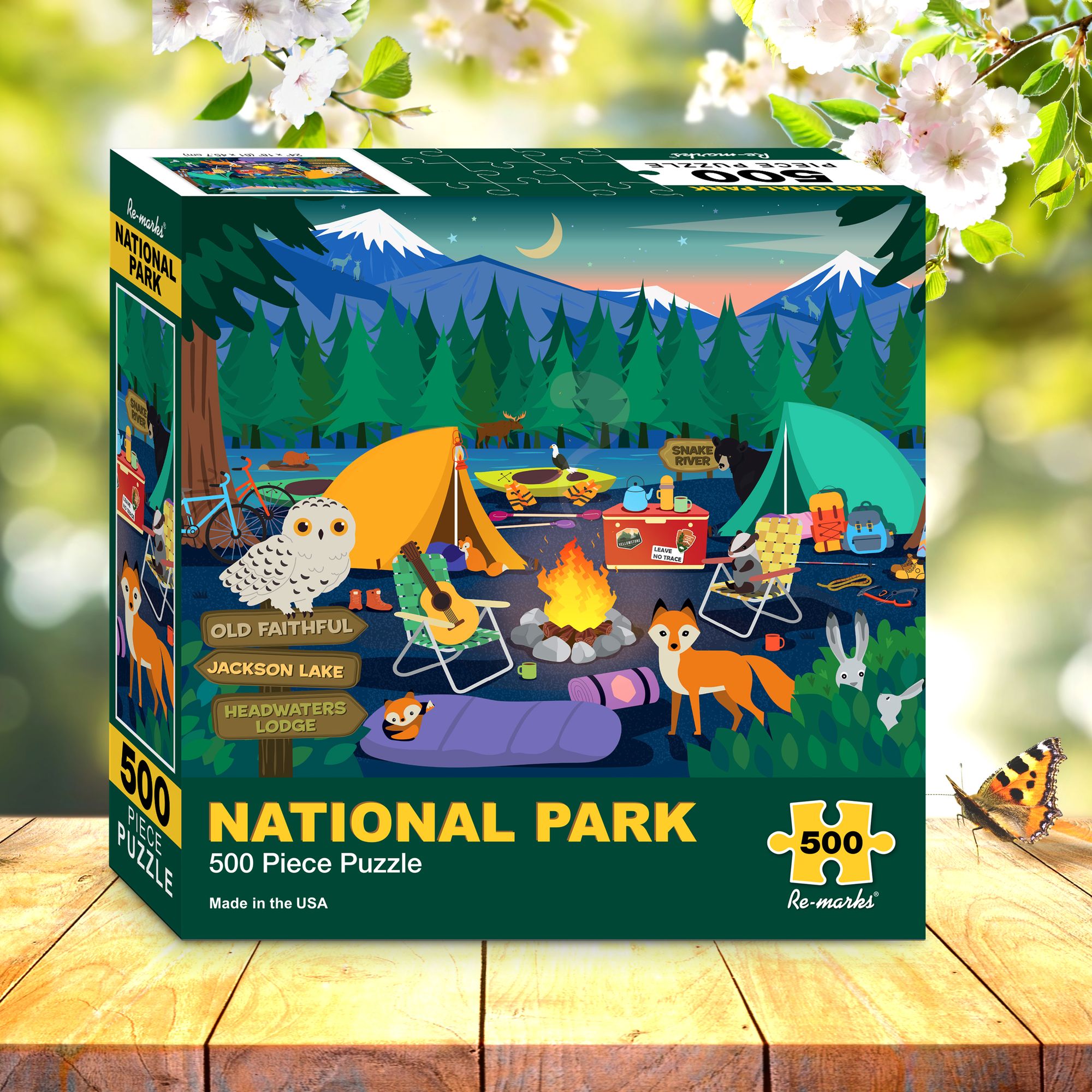 Yellowstone 500-Piece Jigsaw Puzzle