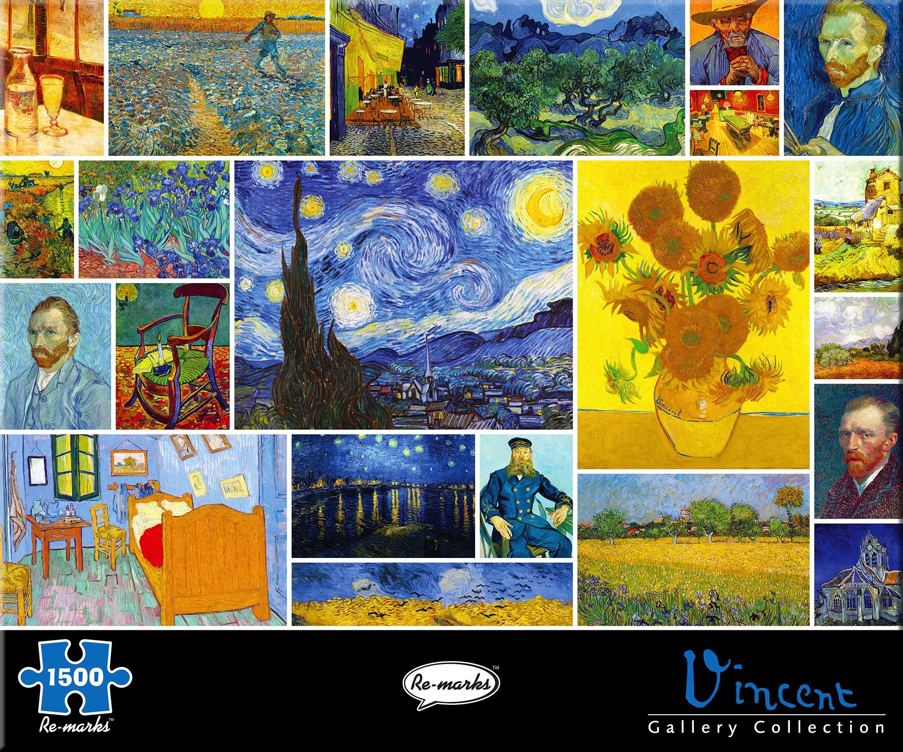 Vincent van Gogh 1500 Piece Jigsaw Puzzle