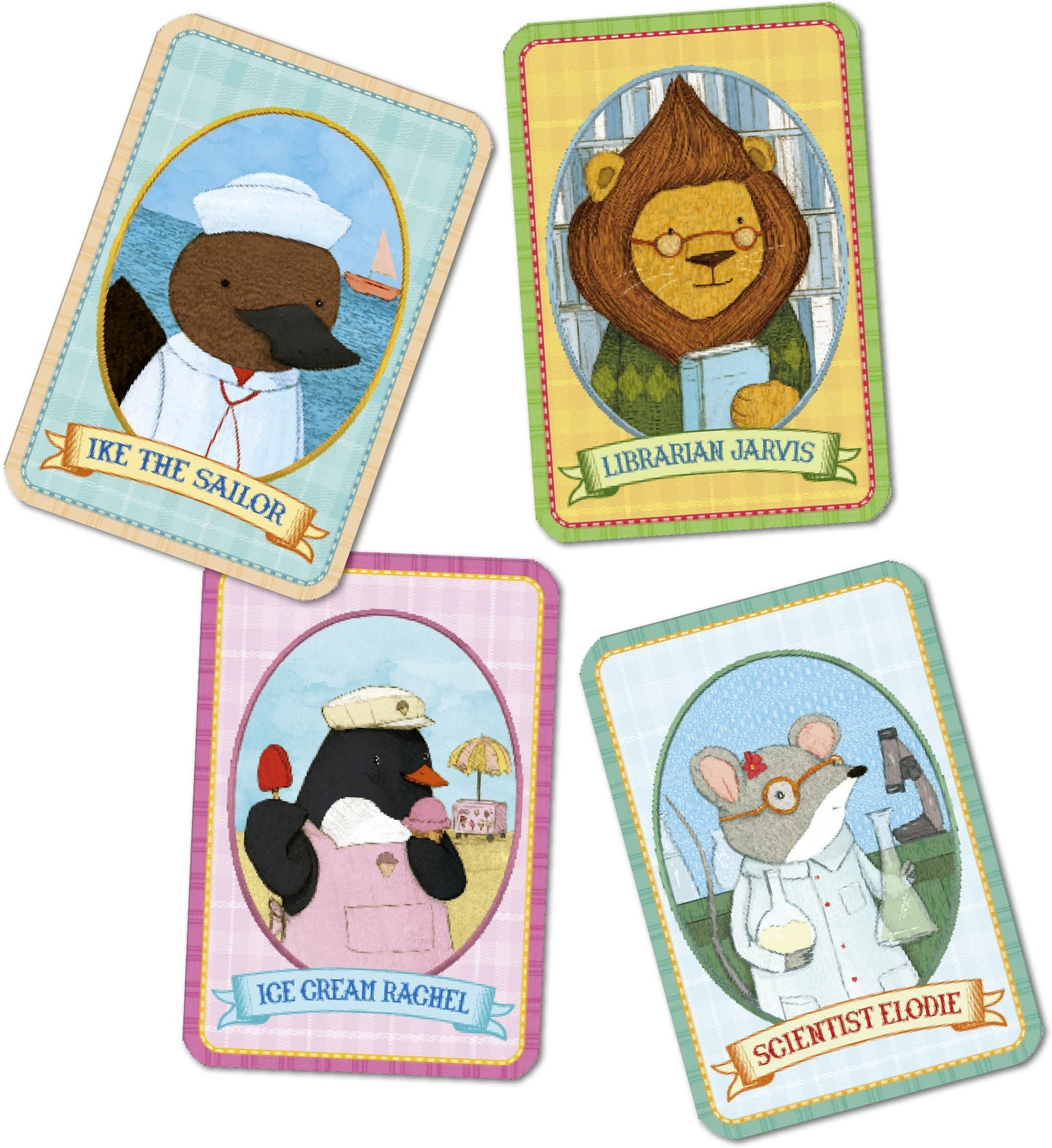 Animal Village Old Maid Playing Cards