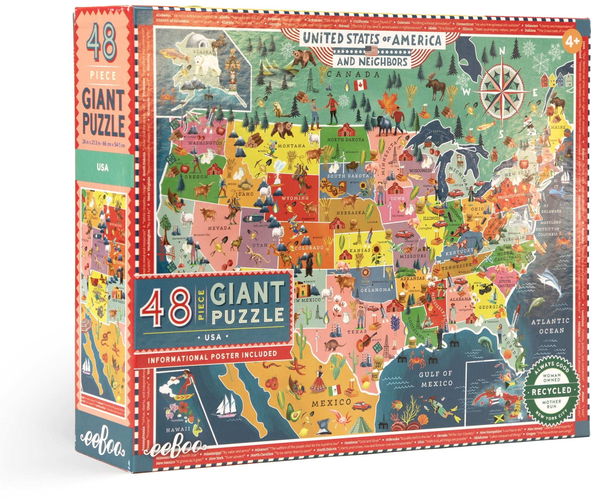USA 48 Piece Puzzle