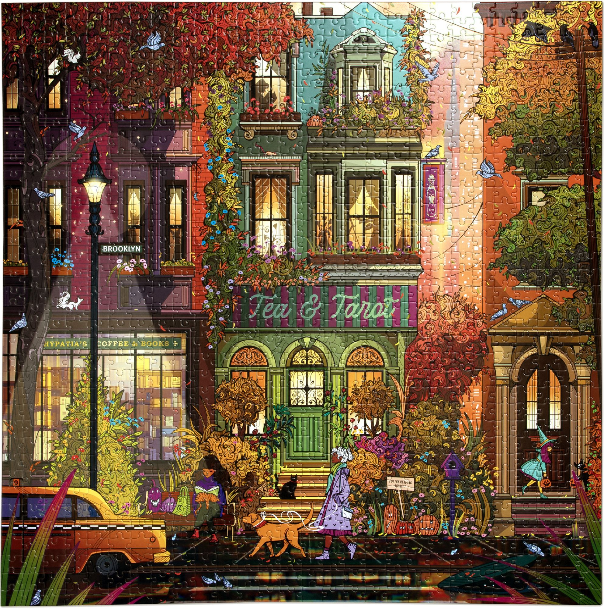 Fall in Brooklyn 1000 Piece Puzzle