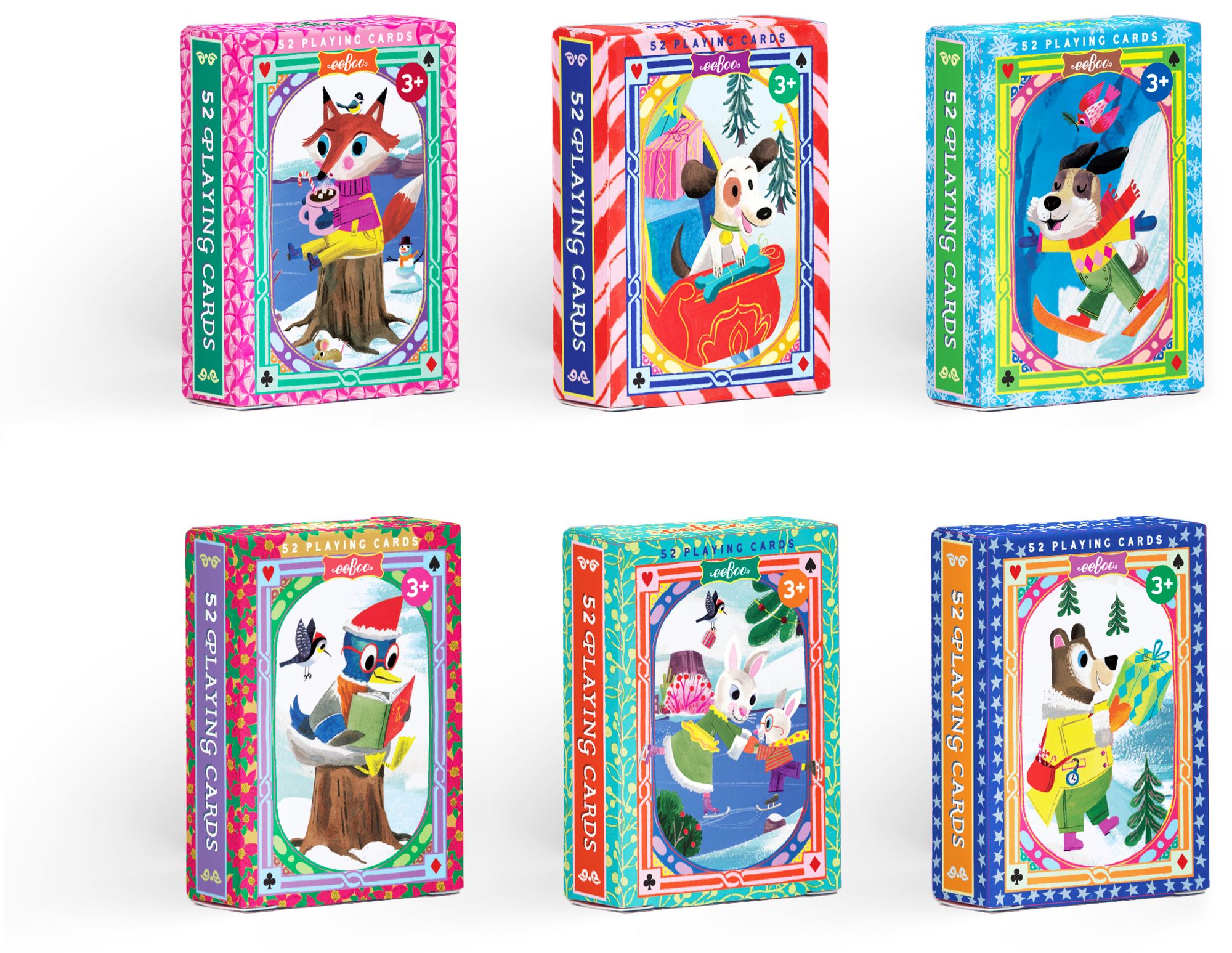 Tiny Christmas Playing Card Assortment