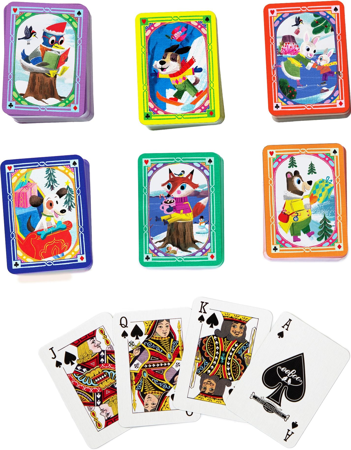 Tiny Christmas Playing Card Assortment