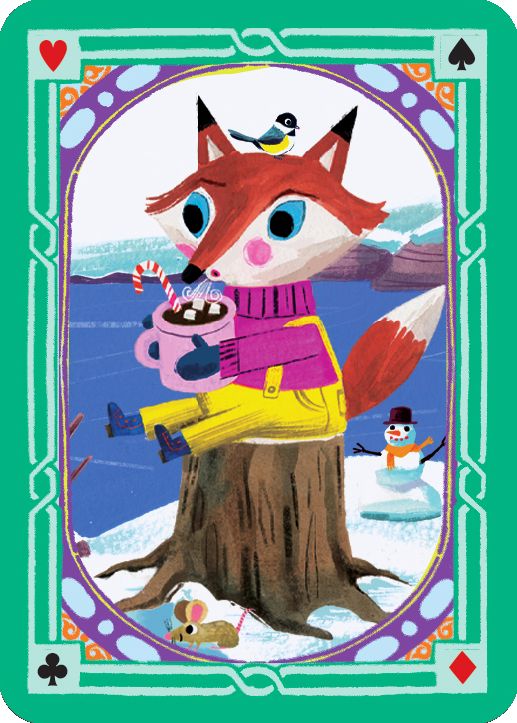 Tiny Christmas Playing Card Assortment