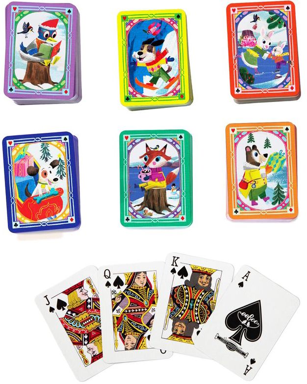 Tiny Christmas Playing Card Assortment