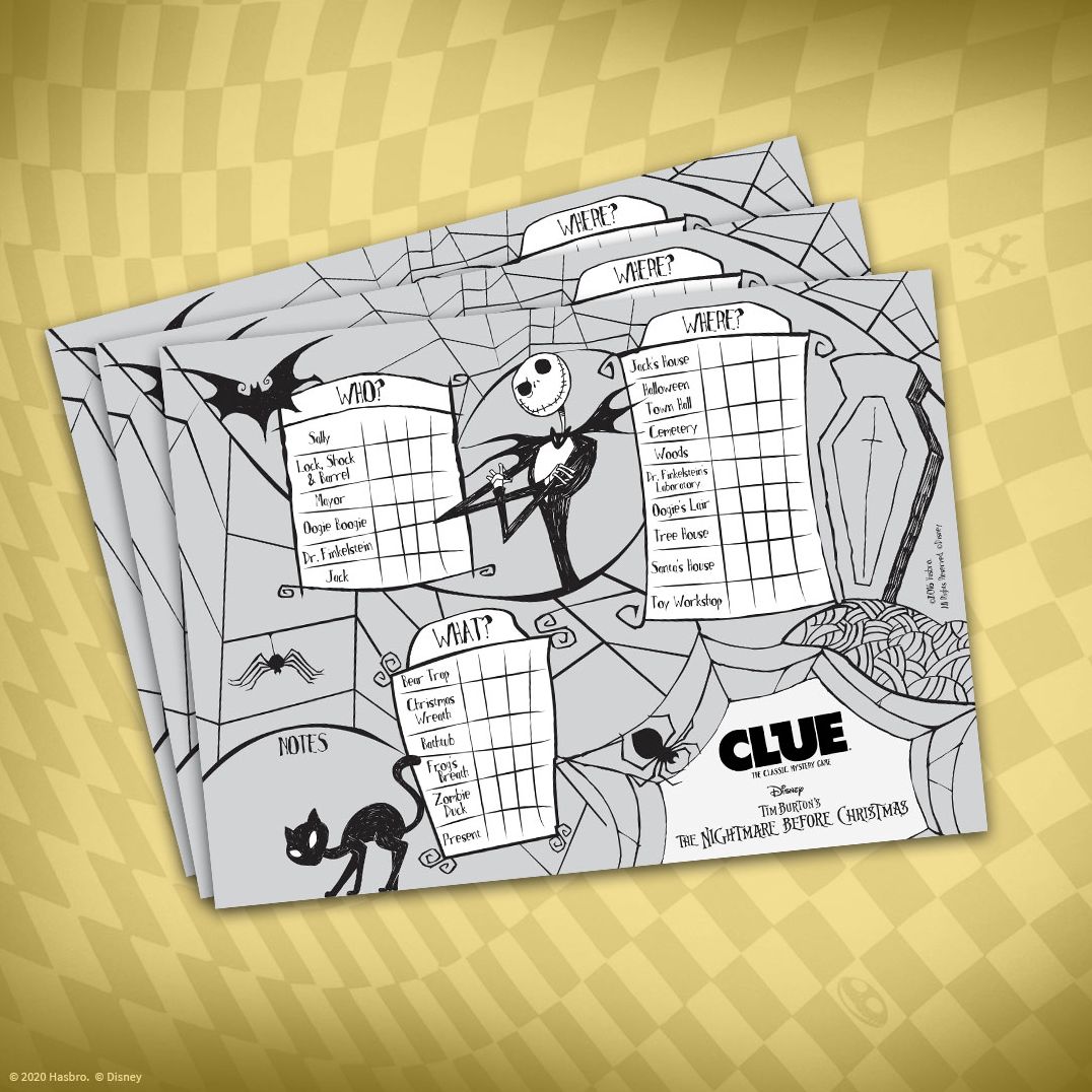 CLUE?: Tim Burton's The Nightmare Before Christmas