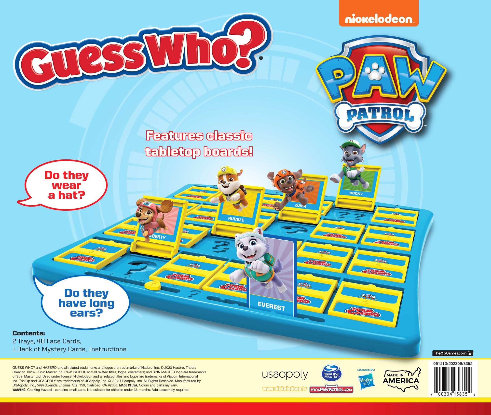 GUESS WHO®: PAW Patrol