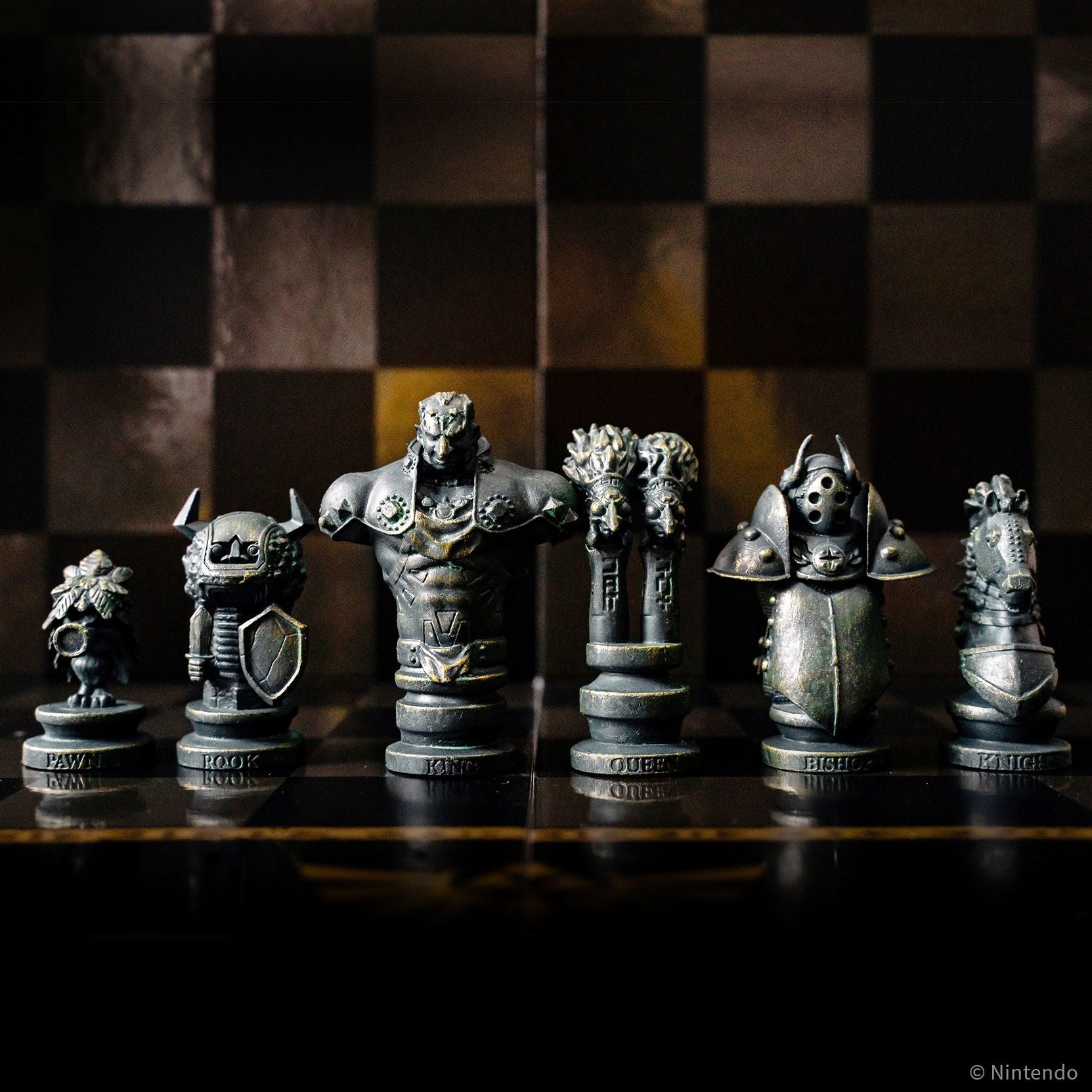 The Legend of Zelda Chess Set