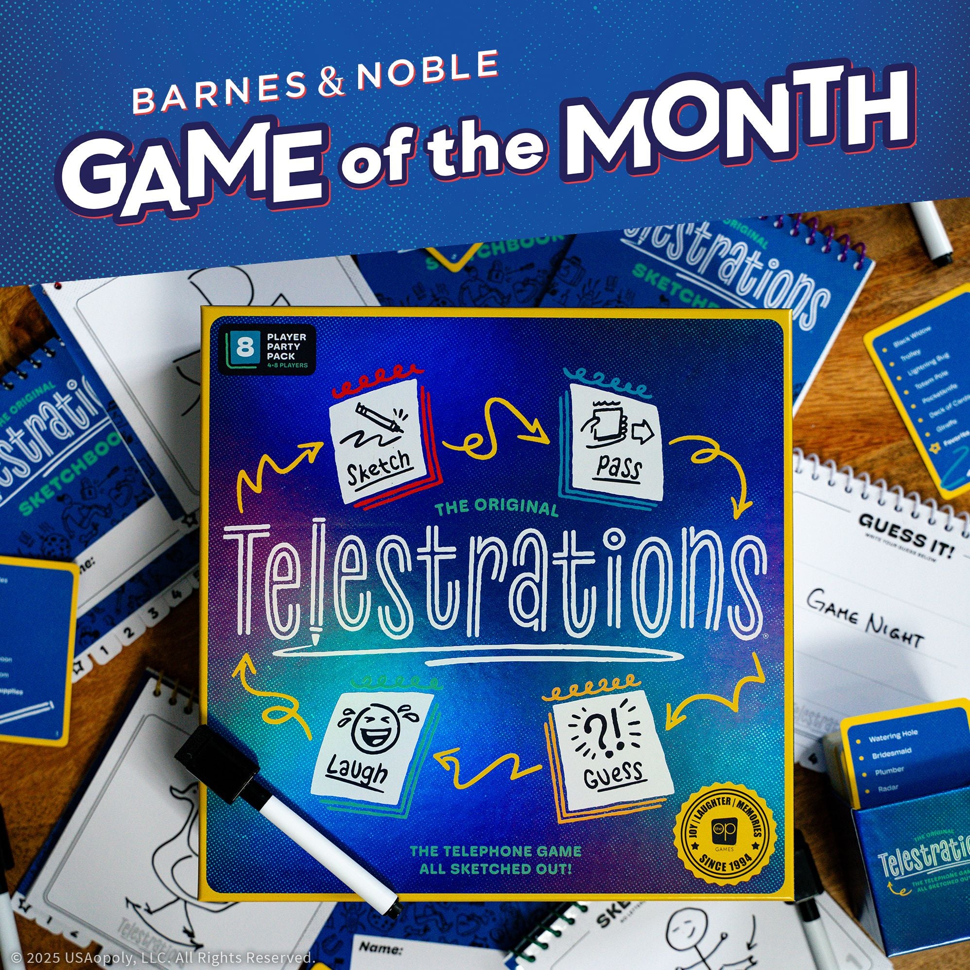 Telestrations® 8 Player (B&N Game of the Month)