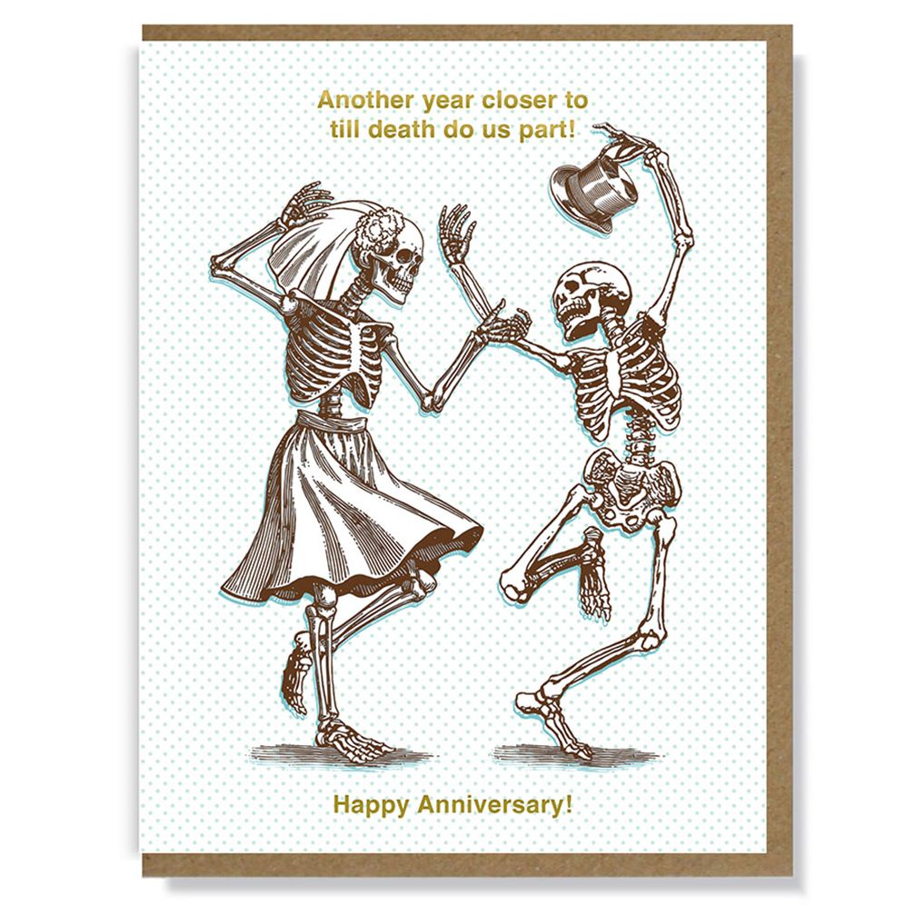 Til Death Anniversary Card
