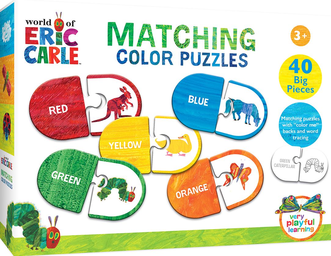 Eric Carle Colors Matching Puzzles