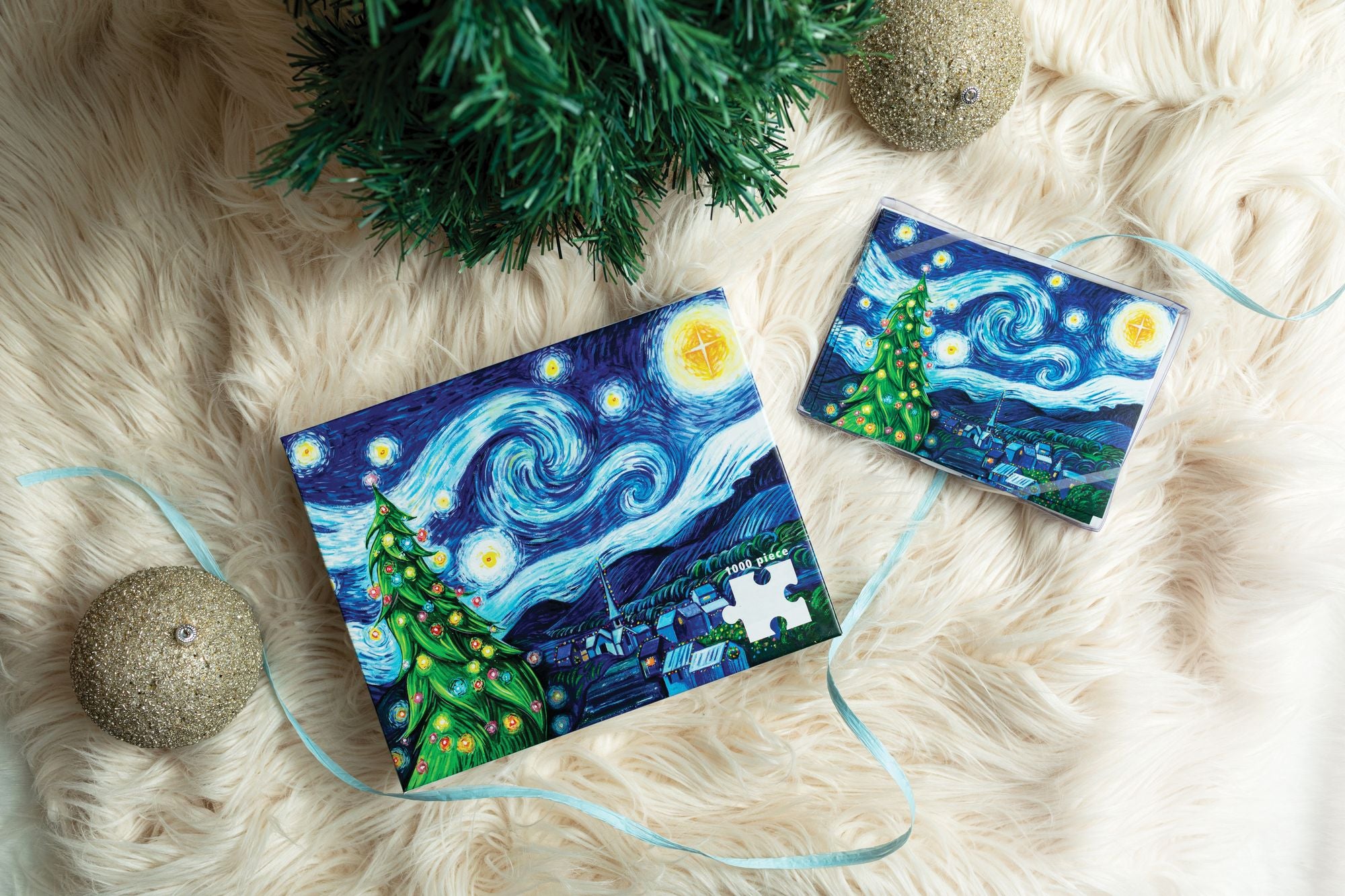 Silent Night, Starry Night 1000 piece Puzzle