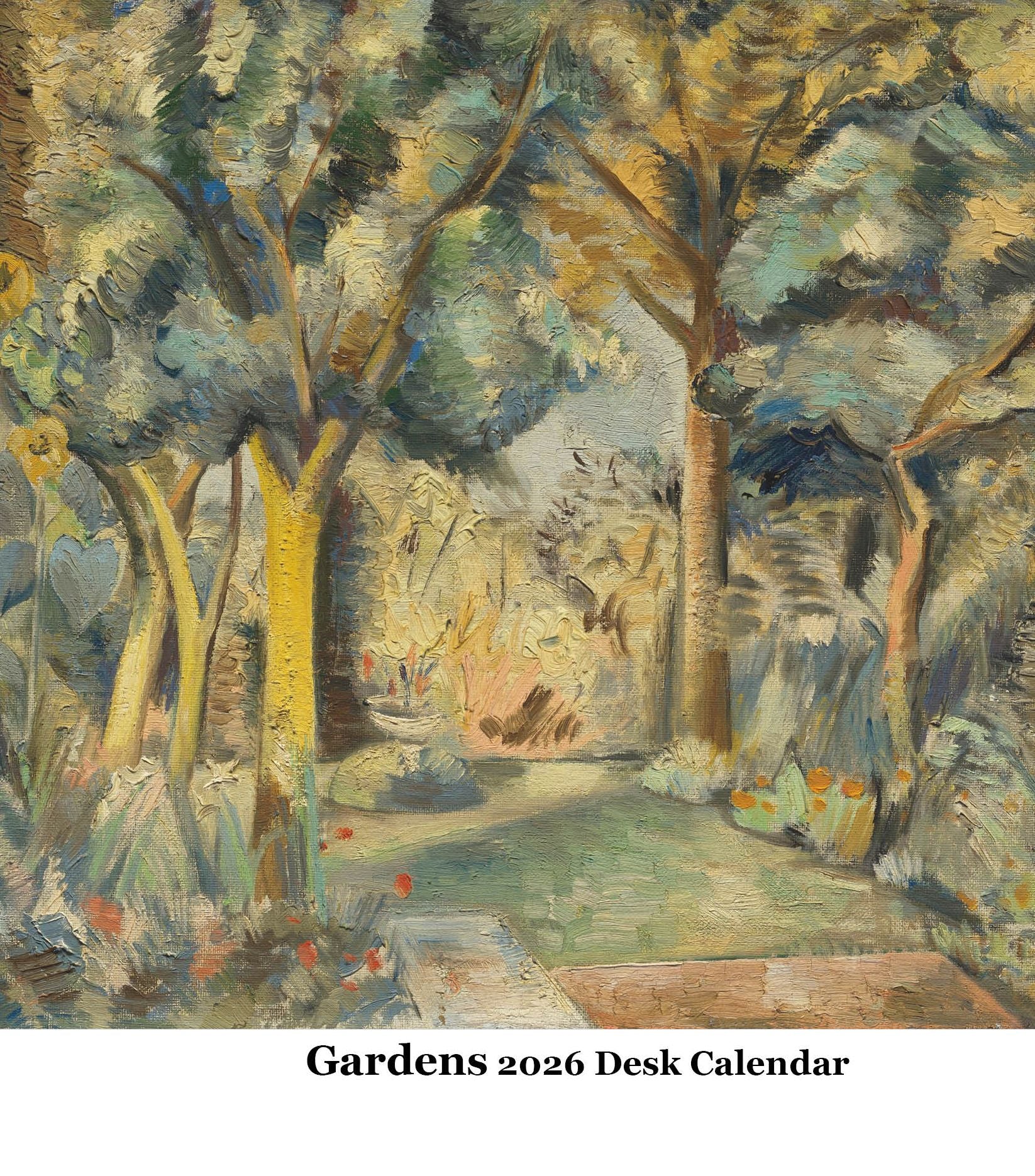 2026 Gardens Desk Calendar