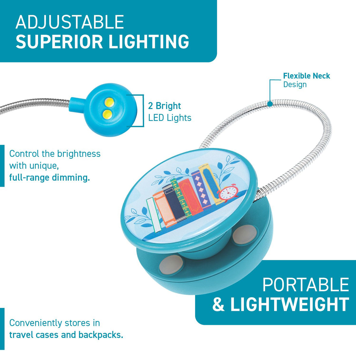 WITHit Disc Light 2 - Book Shelf