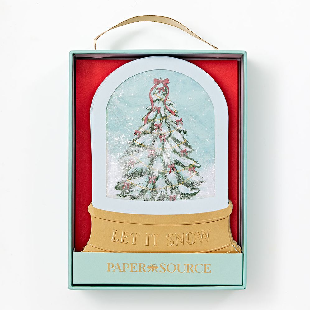 Christmas Snowglobe Stationery Set