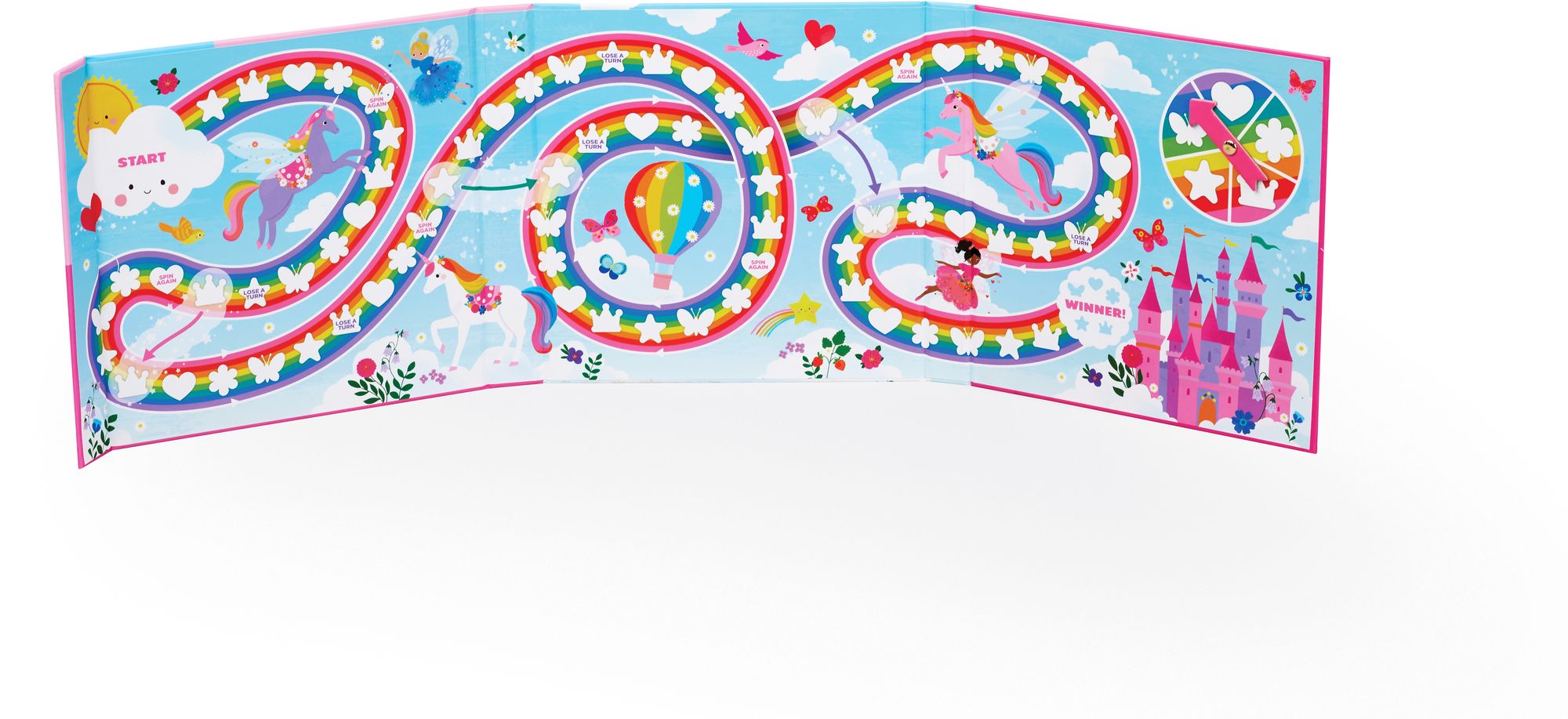 Rainbow Race Magnetic Game