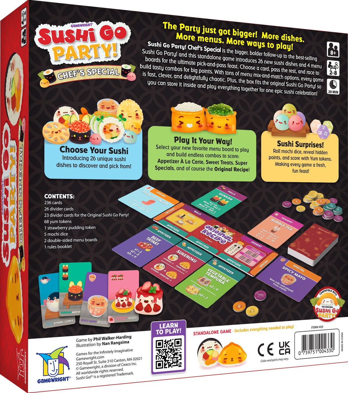 Sushi Go Party Chef's Special