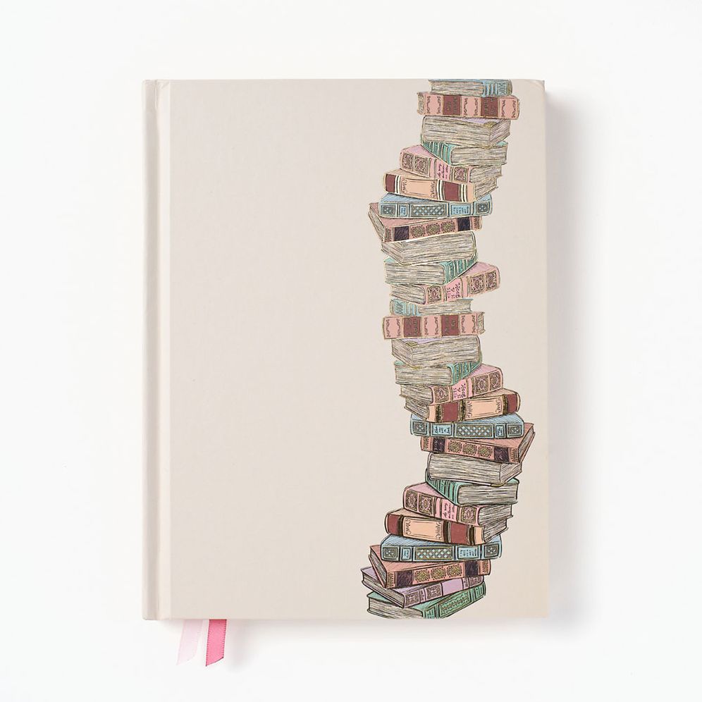Bookish Stack Hardcover Notebook