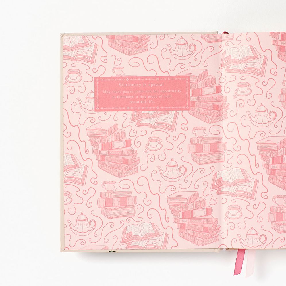 Bookish Stack Hardcover Notebook