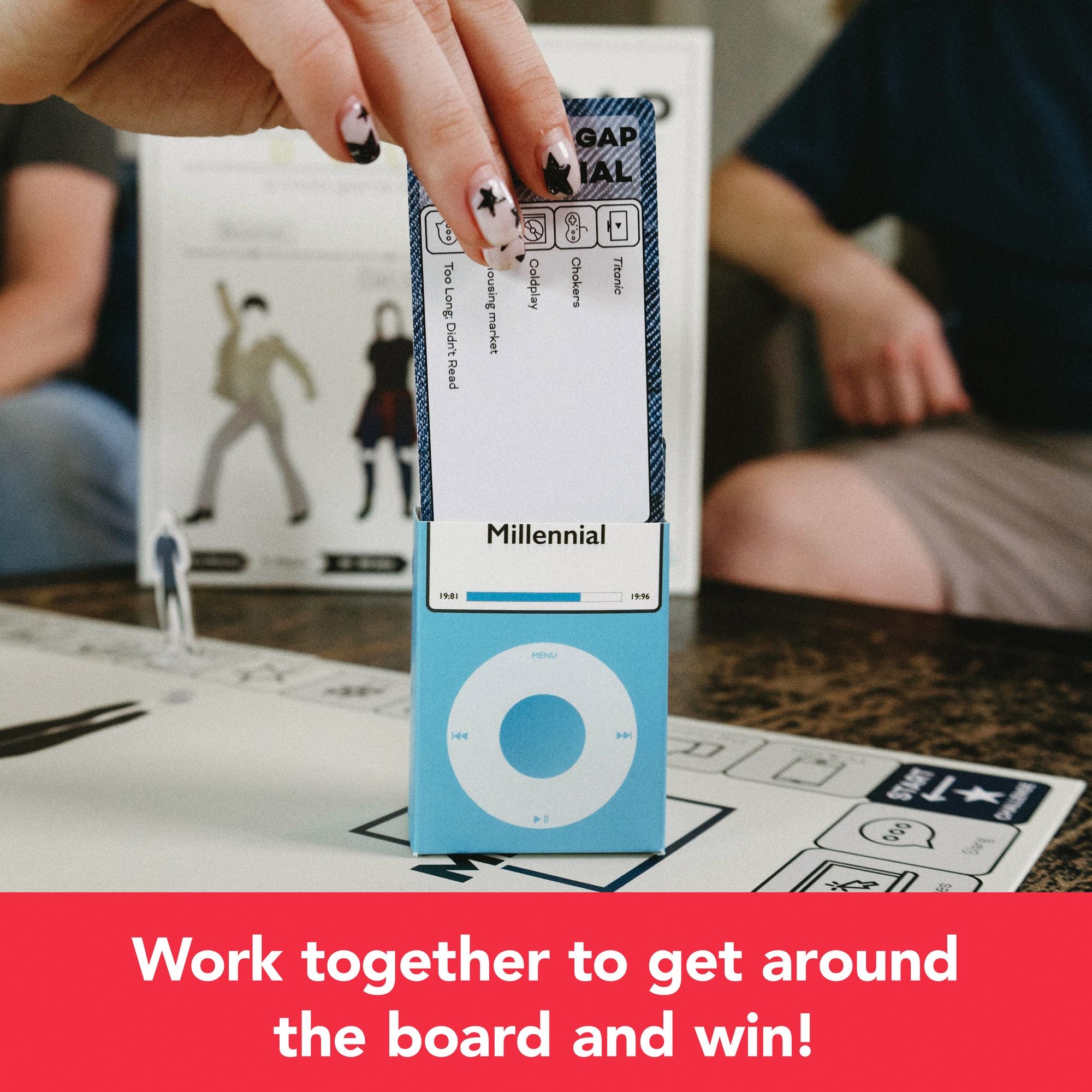 Mind the Gap Deluxe- A Trivia Board Game for the Generations